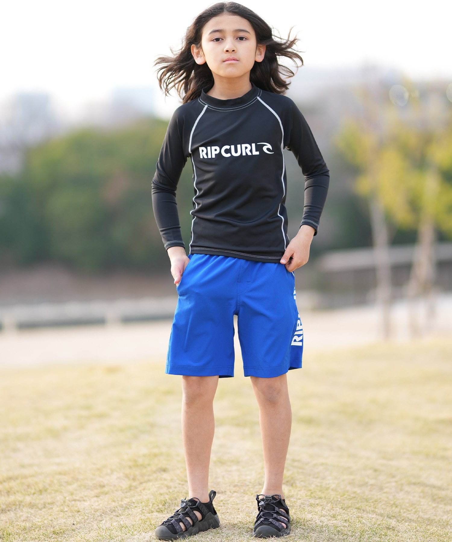 RIP CURL リップカール 水着 ラッシュガード 長袖 Tシャツ ロンT