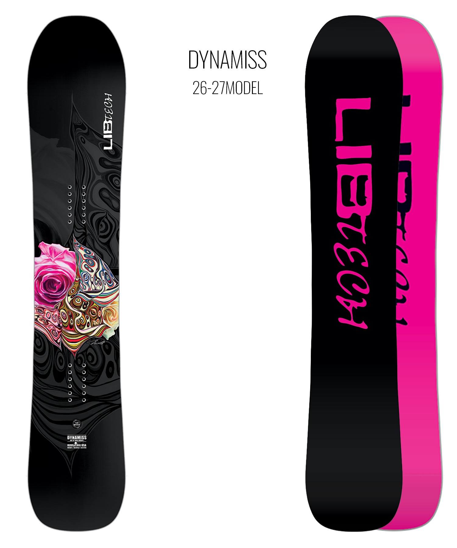 スノーボード ブラック ダイレクショナル LIBTECH リブテック ダイナミス DYNAMISS スノーボード 板 フリー