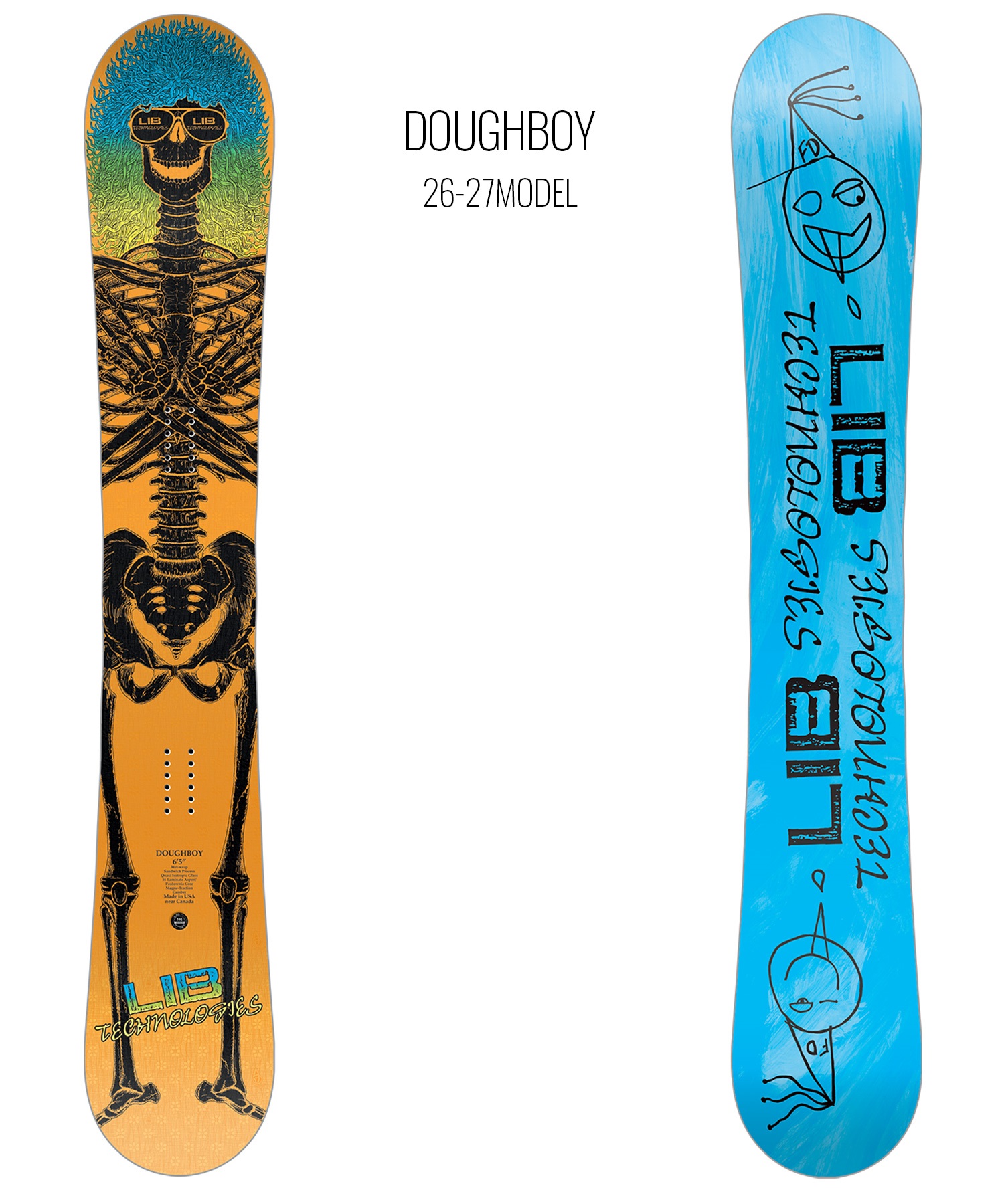 LIBTECH リブテック ドゥーボーイ DOUGHBOY スノーボード 板 パウダー