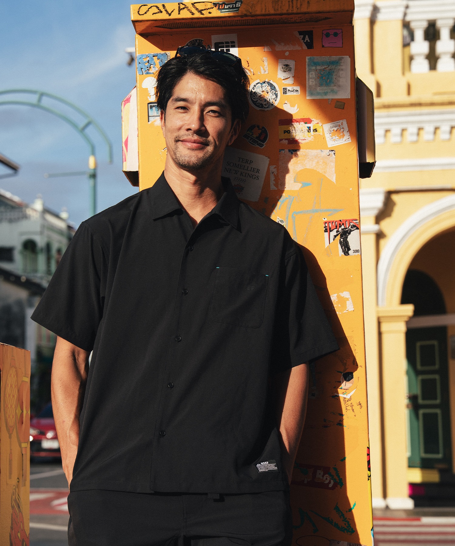 REEF リーフ 半袖 シャツ メンズ UVカット BAJA DRY SHIRTS ESH261012