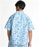 REEF リーフ 半袖 シャツ メンズ UVカット 抗菌防臭 ストレッチ 塩素対応 水陸両用 セットアップ対応 ELY262601T(BLU-M)