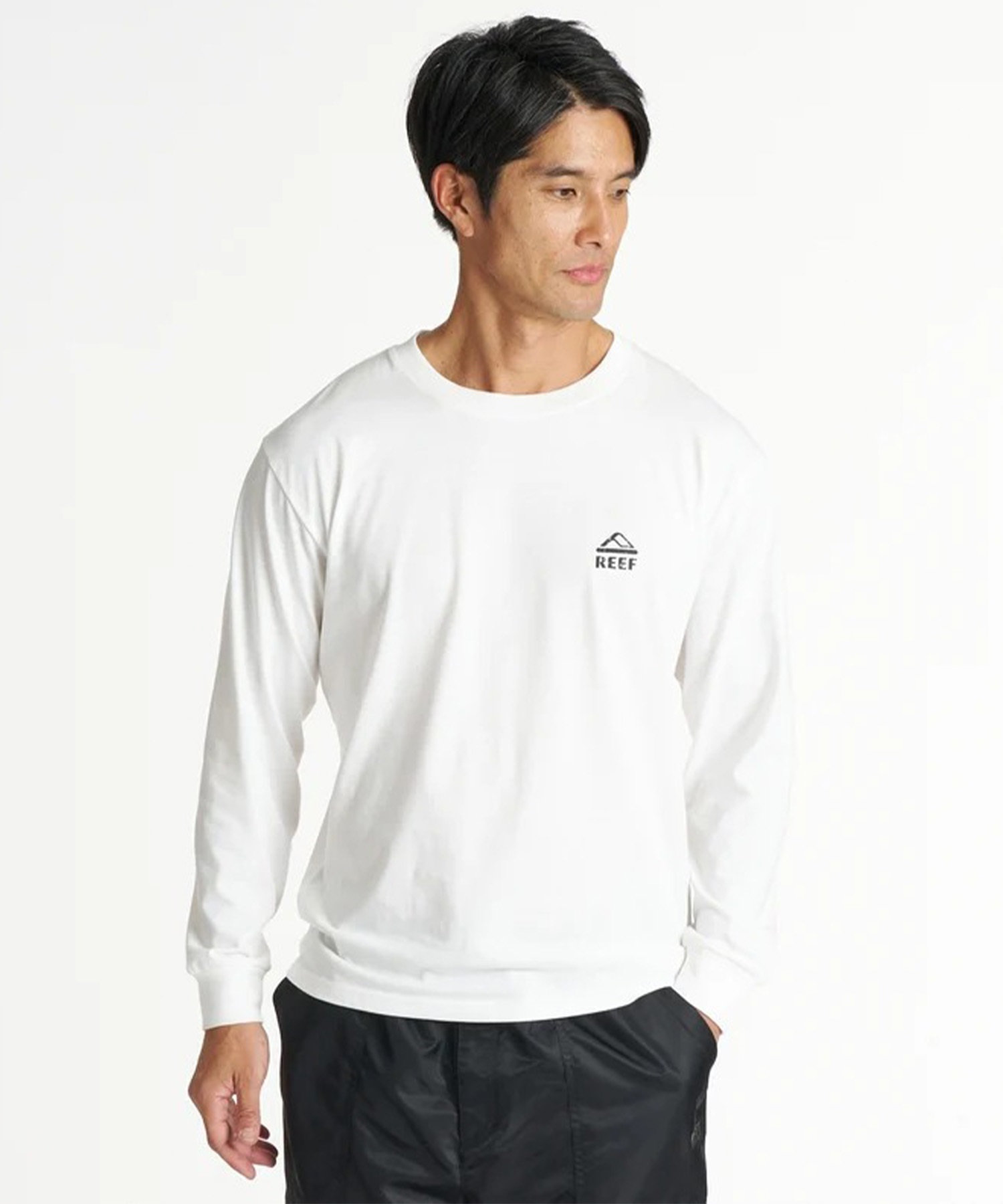 REEF リーフ 長袖 Tシャツ ロンT メンズ 吸水速乾 THE CORE LS T