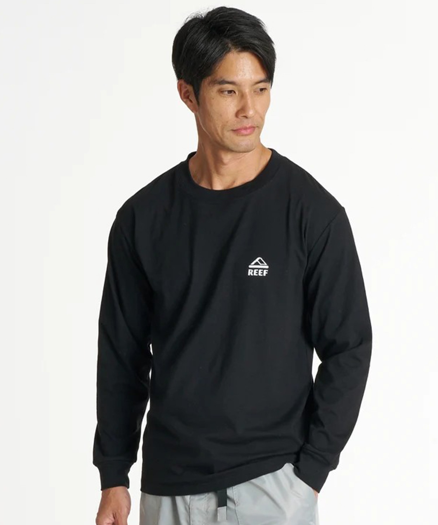 REEF リーフ 長袖 Tシャツ ロンT メンズ 吸水速乾 THE CORE LS T