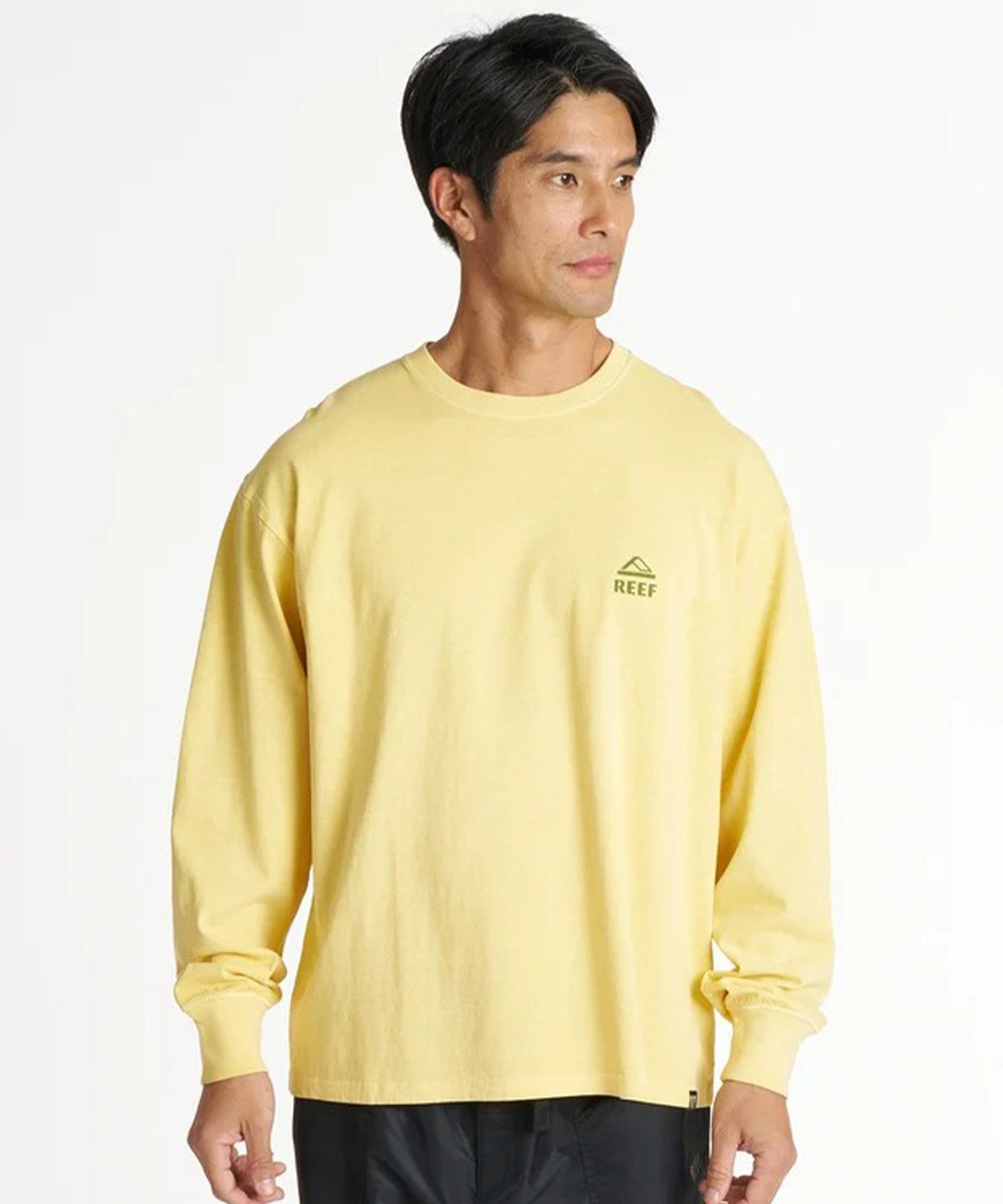 REEF リーフ 長袖 Tシャツ ロンT メンズ バックプリント ESCAPE