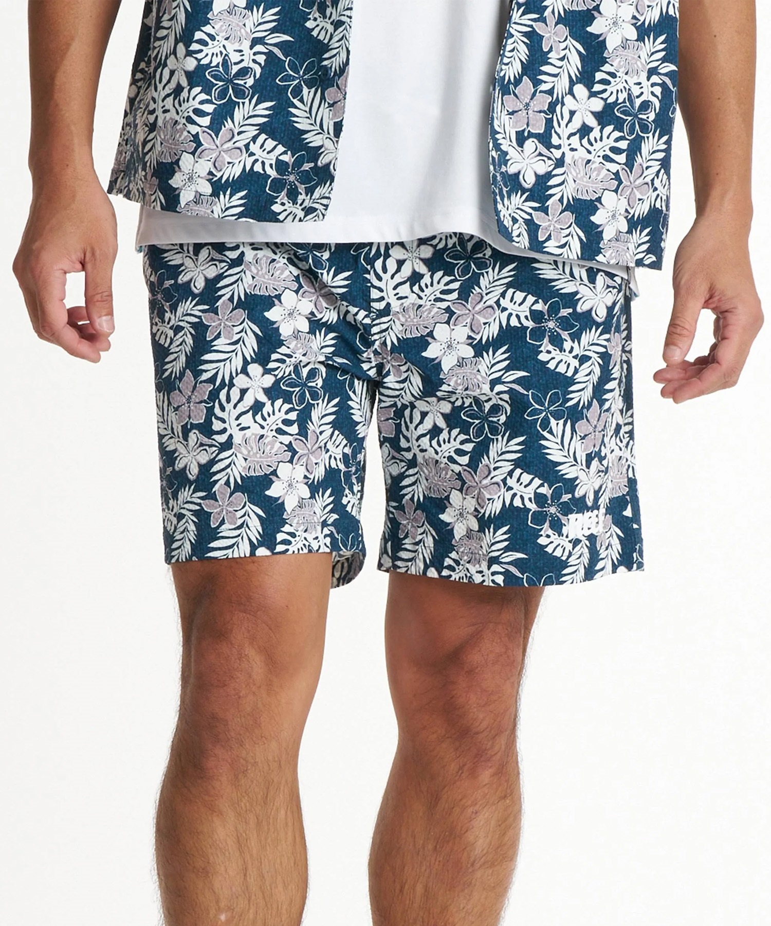 REEF リーフ ハーフパンツ ショートパンツ メンズ ジャムショーツ UVカット 抗菌防臭 ストレッチ 塩素対応 水陸両用 セットアップ対応 EBS262014
