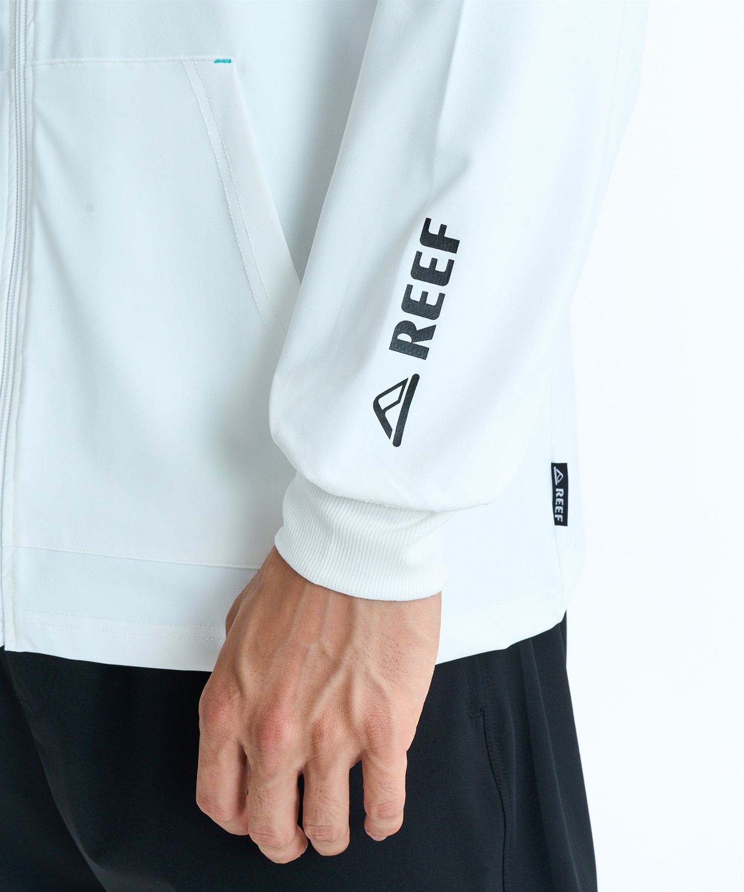 REEF リーフ 水着 ラッシュガード ジップアップ パーカー メンズ 水陸