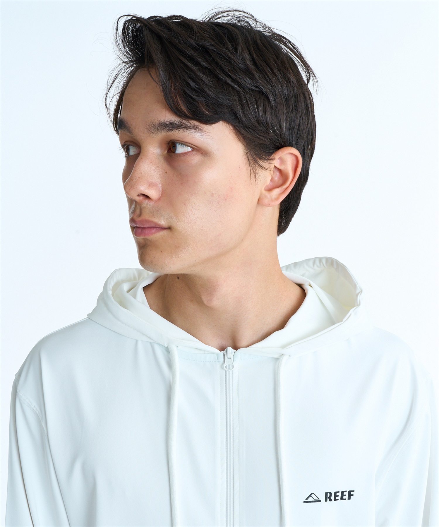 REEF リーフ 水着 ラッシュガード ジップアップ パーカー メンズ 水陸