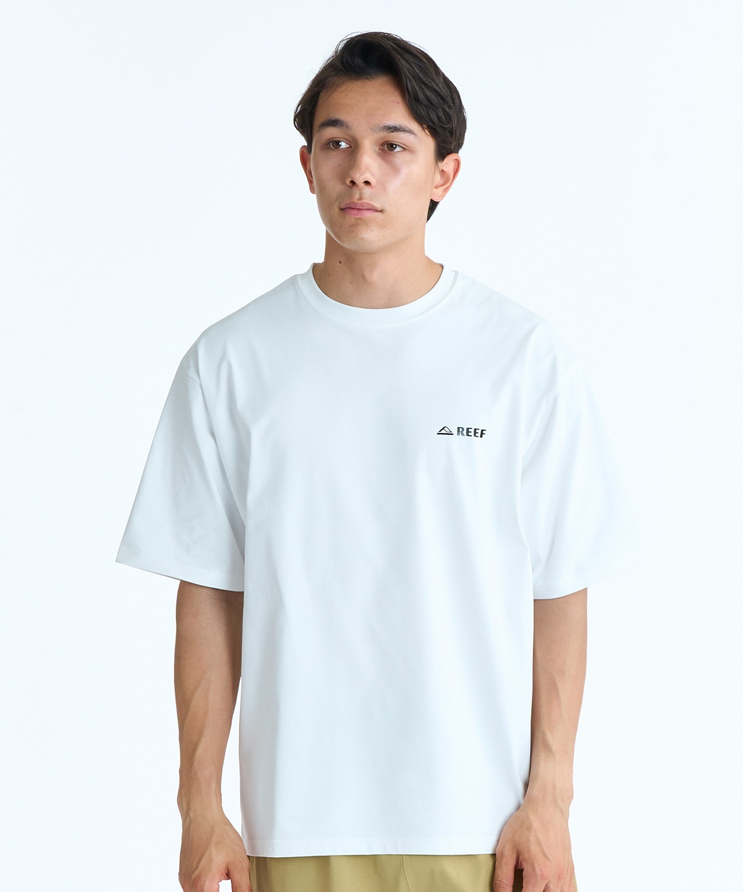 REEF リーフ 水着 ラッシュガード 半袖 Tシャツ メンズ 水陸両用