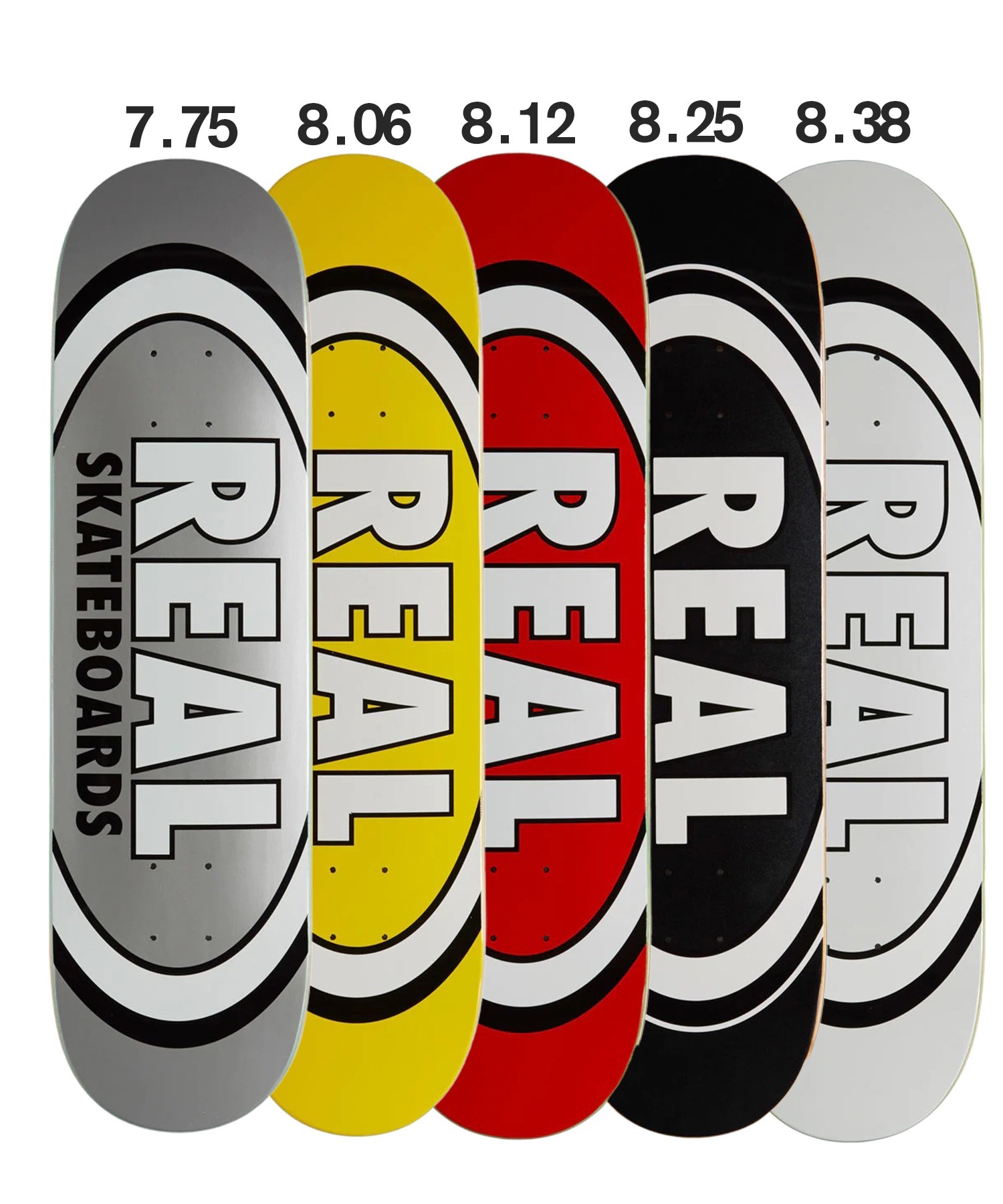 REAL スケートボードデッキ 7.75青 鳩ロゴ　新品未使用 REAL CLASSIC OVAL 7.3 7.5 7.75 8.06 8.12 8.25inch スケートボード