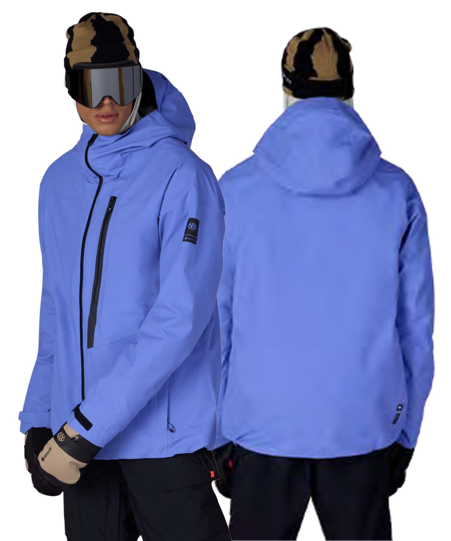 686 シックスエイトシックス ゴアテックス サーマグラフ ジャケット M5WN159 スノーボード ウェア 定番 人気 メンズ 26-27 早期購入/店頭受取対象外 A30(ALBL-S)