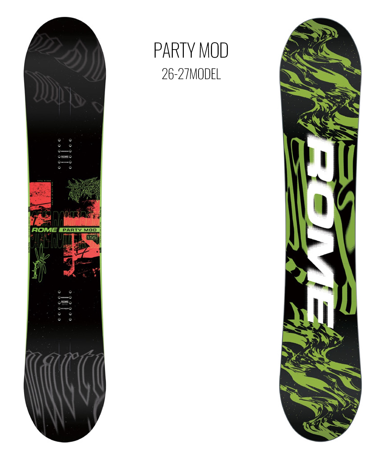 ROME SDS ローム パーティーモッド PARTY MOD スノーボード 板
