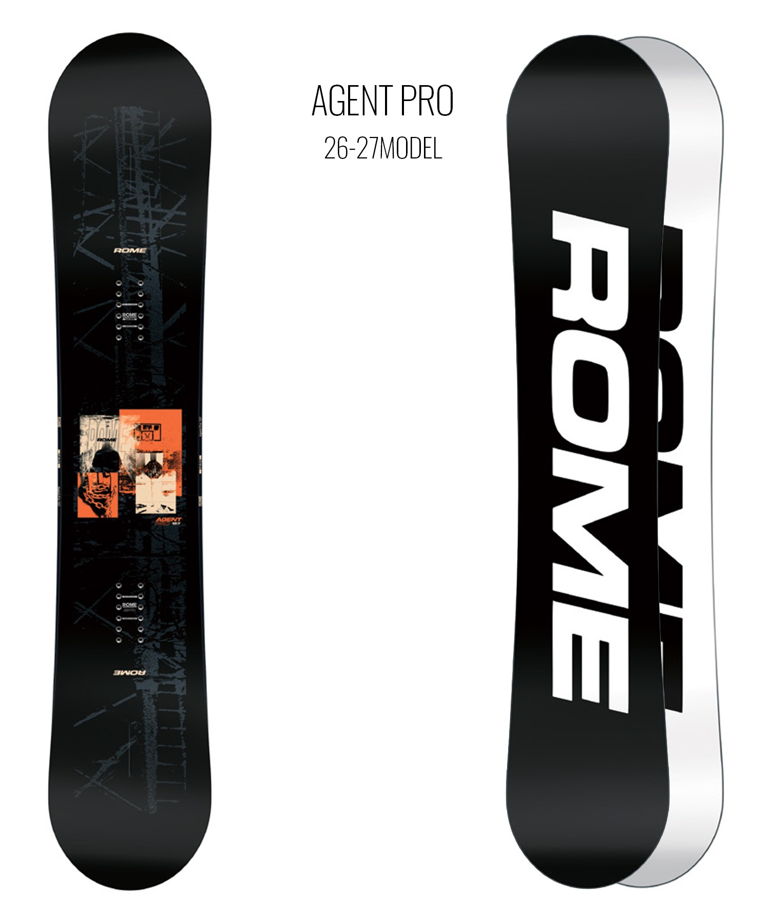 ROME SDS ローム エージェント プロ AGENT PRO スノーボード 板