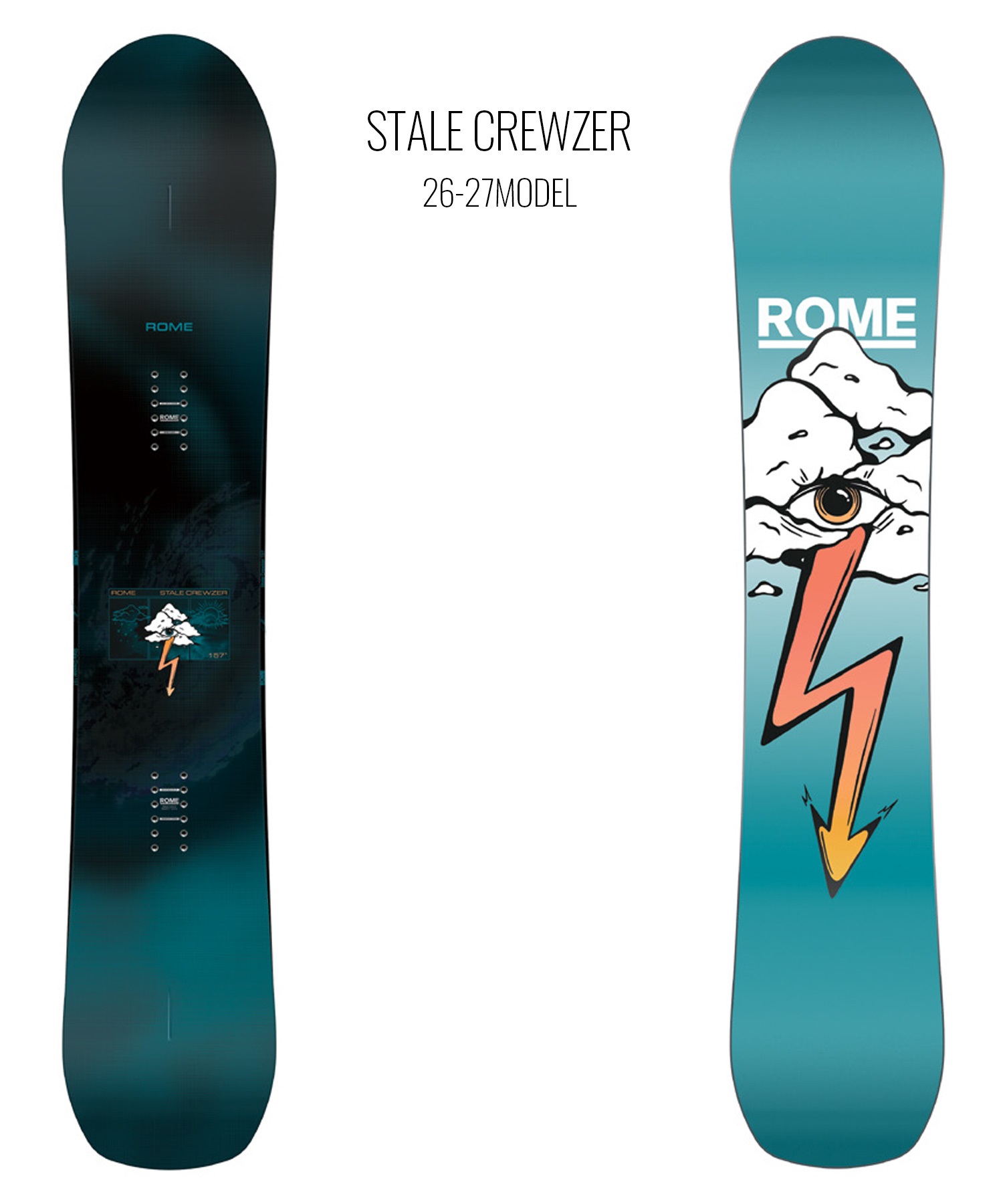 ROME SDS ローム ステールクルーザー STALE CREWZER スノーボード 板