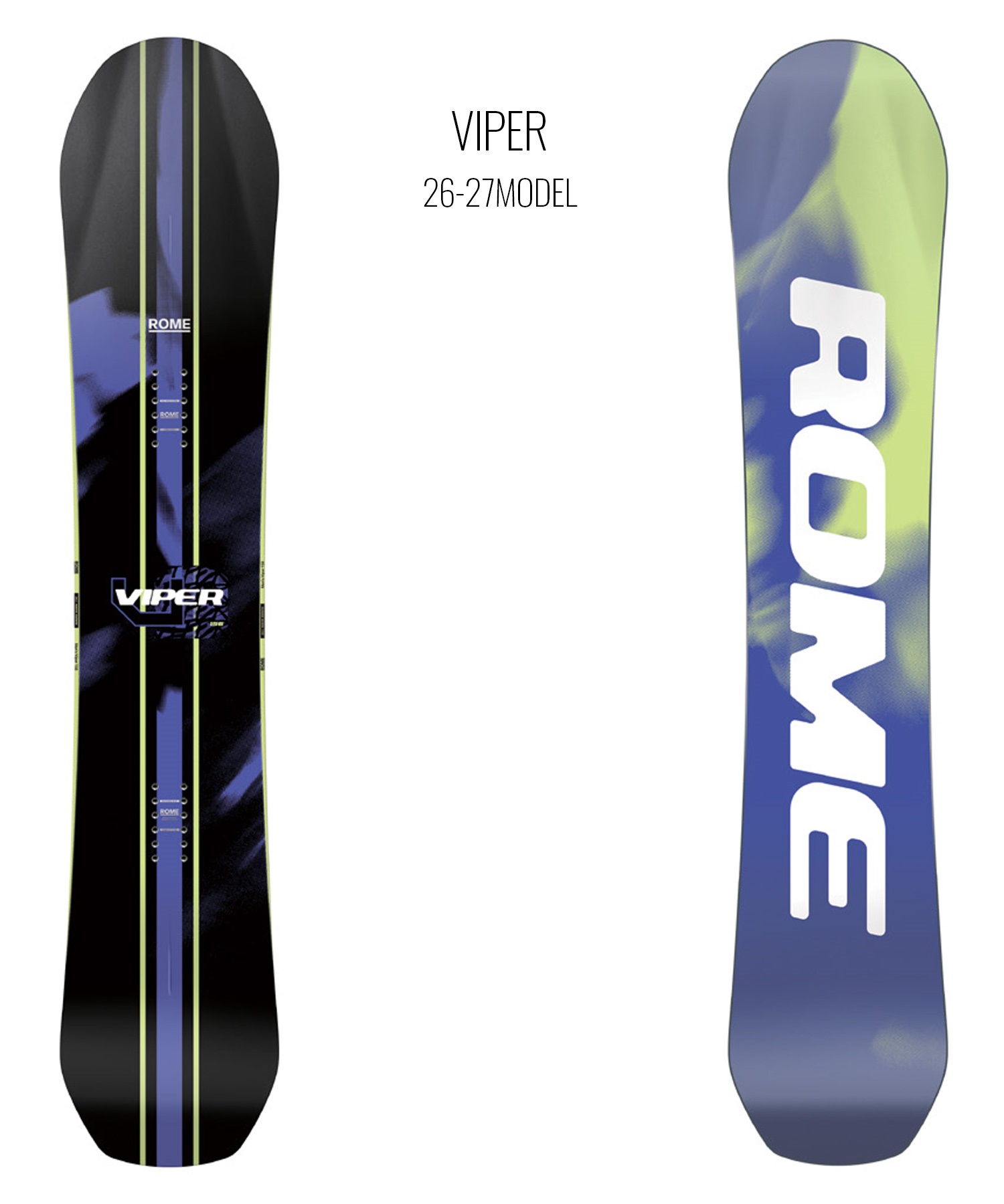 Rome SDS ローム SHIV シヴ ROME SDS ローム メンズ ヴァイパー MEN'S VIPER スノーボード 板