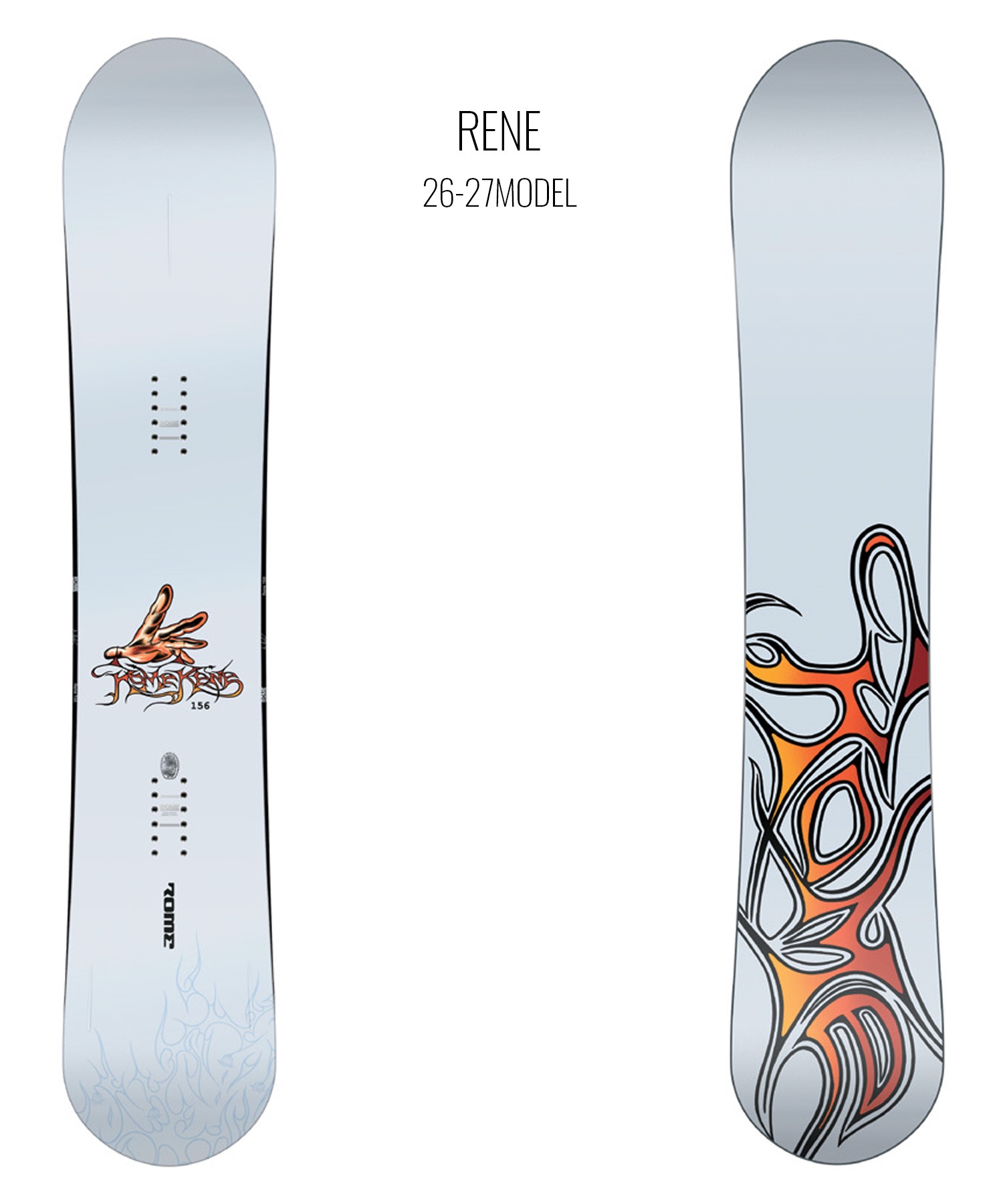 ROME SDS ローム レネ RENE スノーボード 板 フュージョンキャンバー