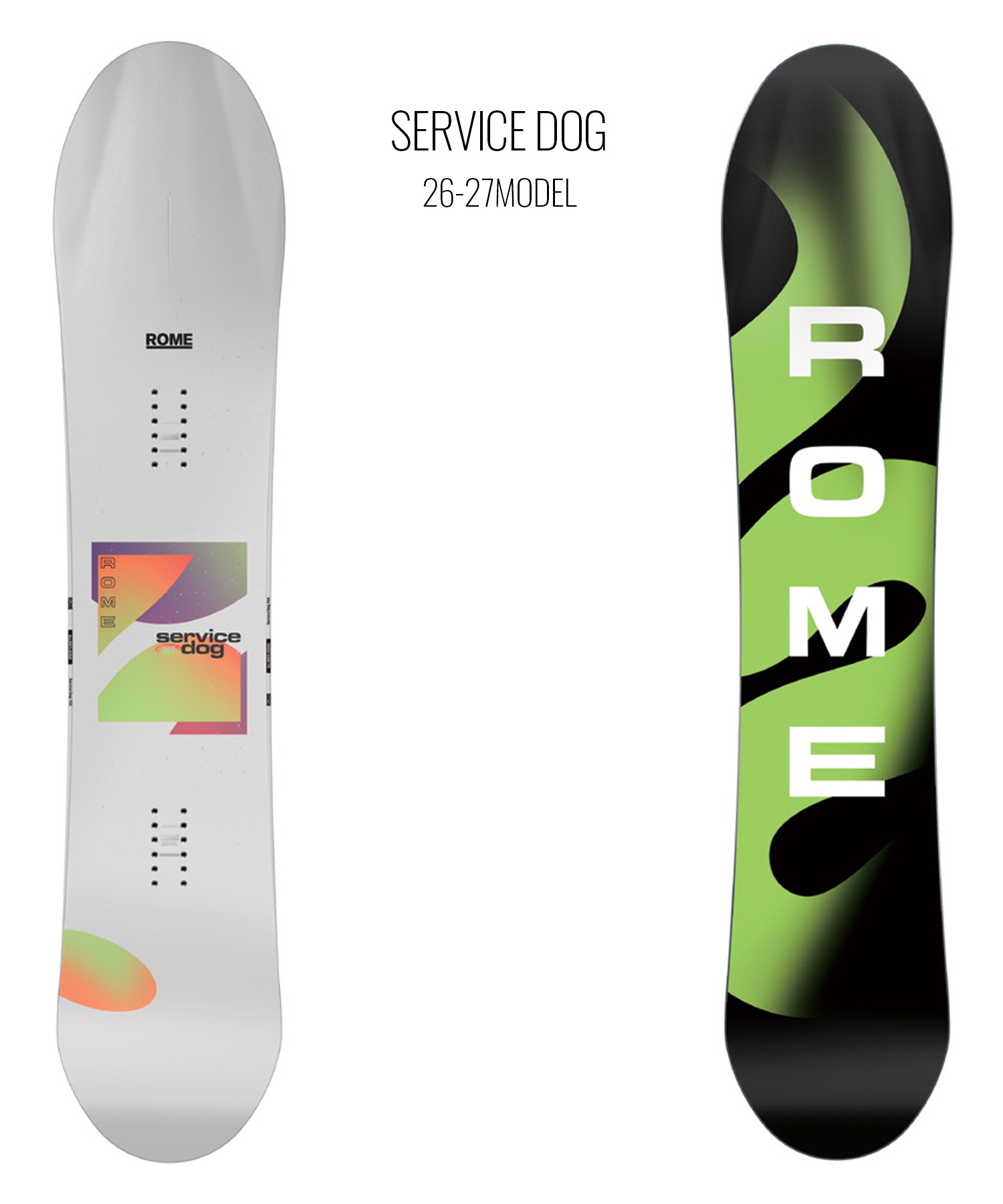 ROME SDS ローム サービスドッグ SERVICE DOG スノーボード 板