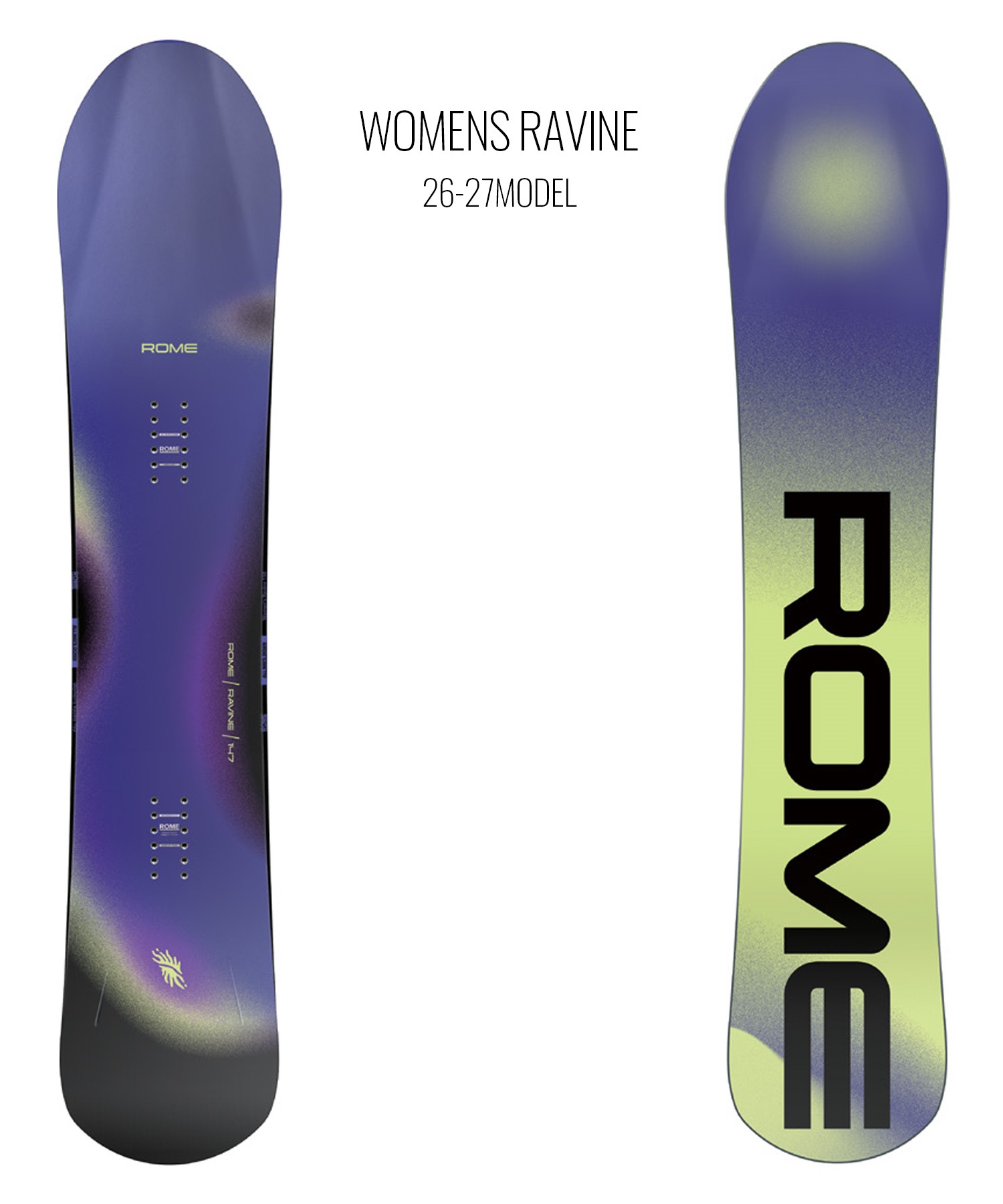 ROME SDS ローム ウィメンズ ラヴィーン WOMEN'S RAVINE スノーボード