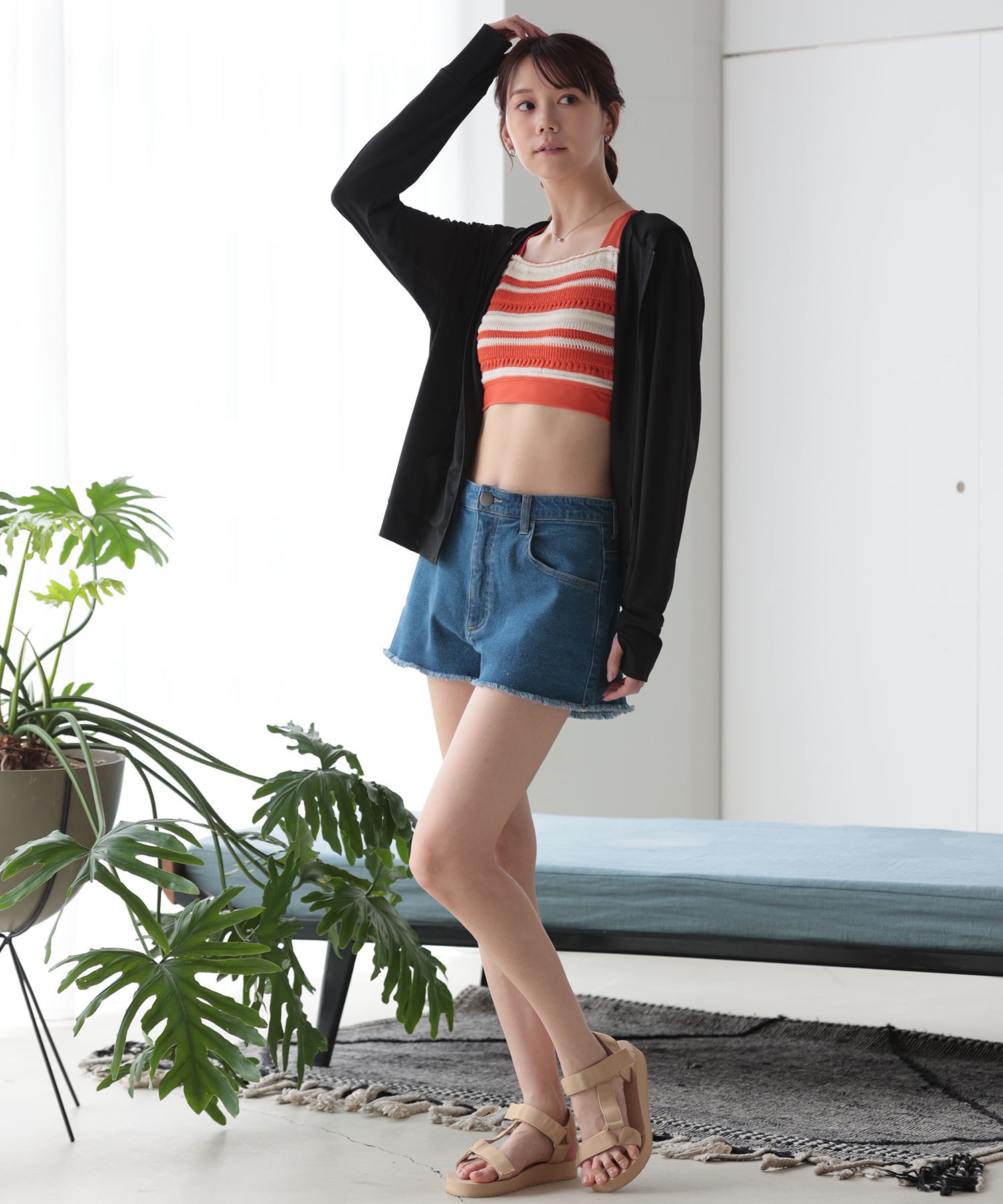 LAETITIA レリッタ 水着 ボトムス ショートパンツ レディース 水陸両用