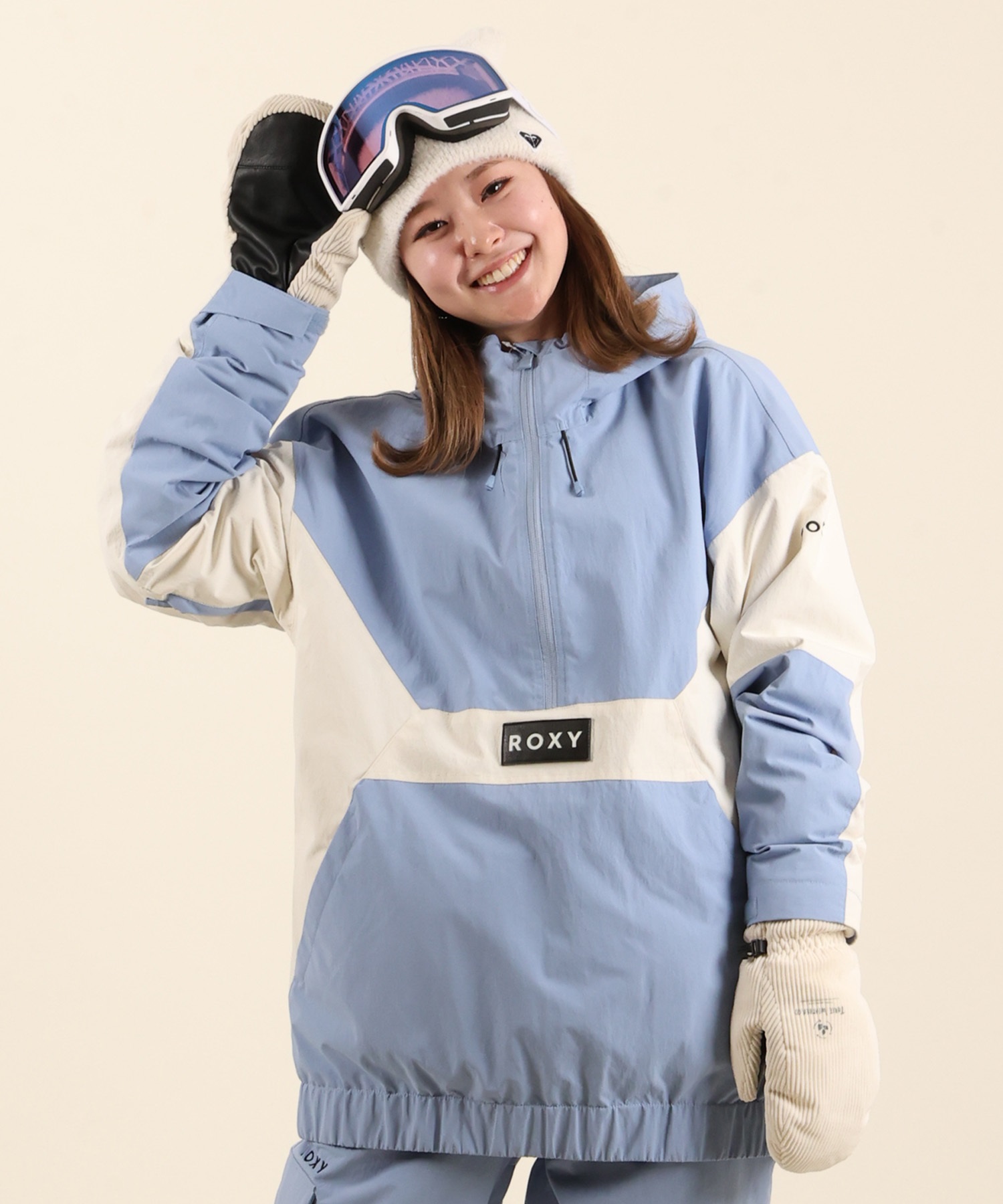 【希少】 スノーボードウェア ジャケット XS(実寸L〜XL相当) ROXY ロキシー アルファ アノラックジャケット ALPHA ANORAK JK