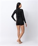 ROXY ロキシー バックジップ スウェルシリーズ RWT261708 ウェットスーツ ロンスプ レディース(BLK-M)