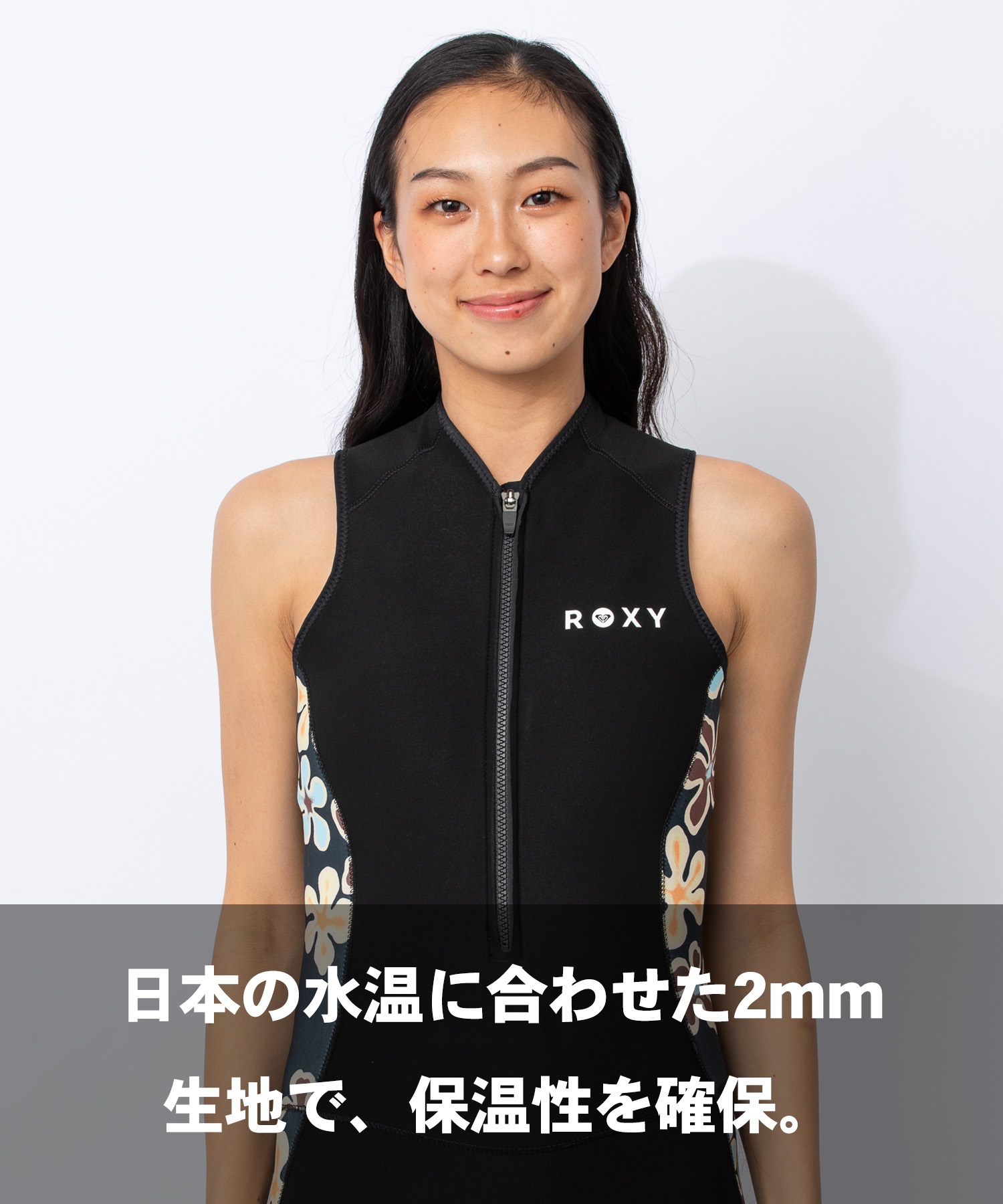 ROXY ロキシー フロントジップ スウェルシリーズ RWT261705 ウェット
