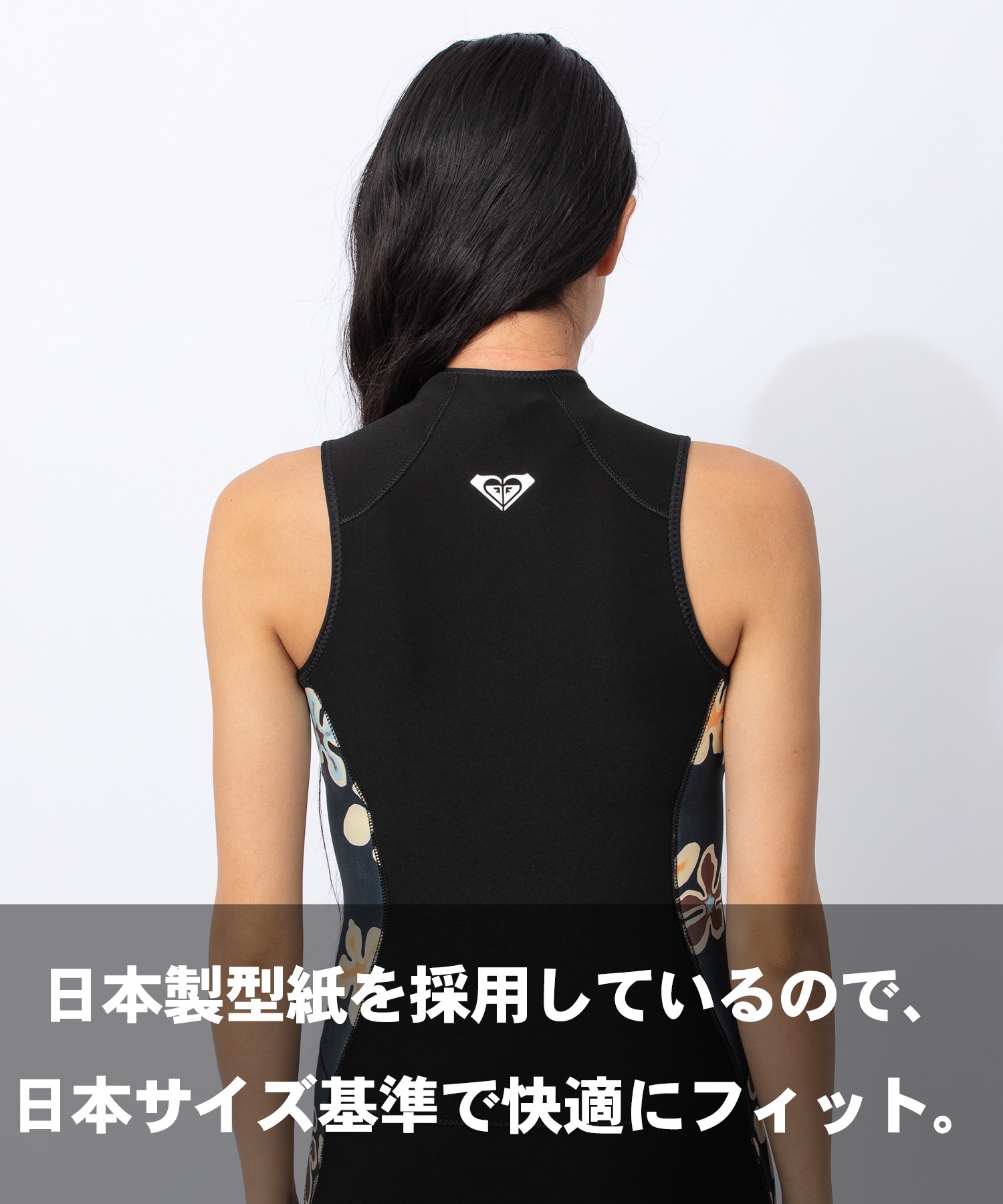 ROXY ロキシー フロントジップ スウェルシリーズ RWT261705 ウェット