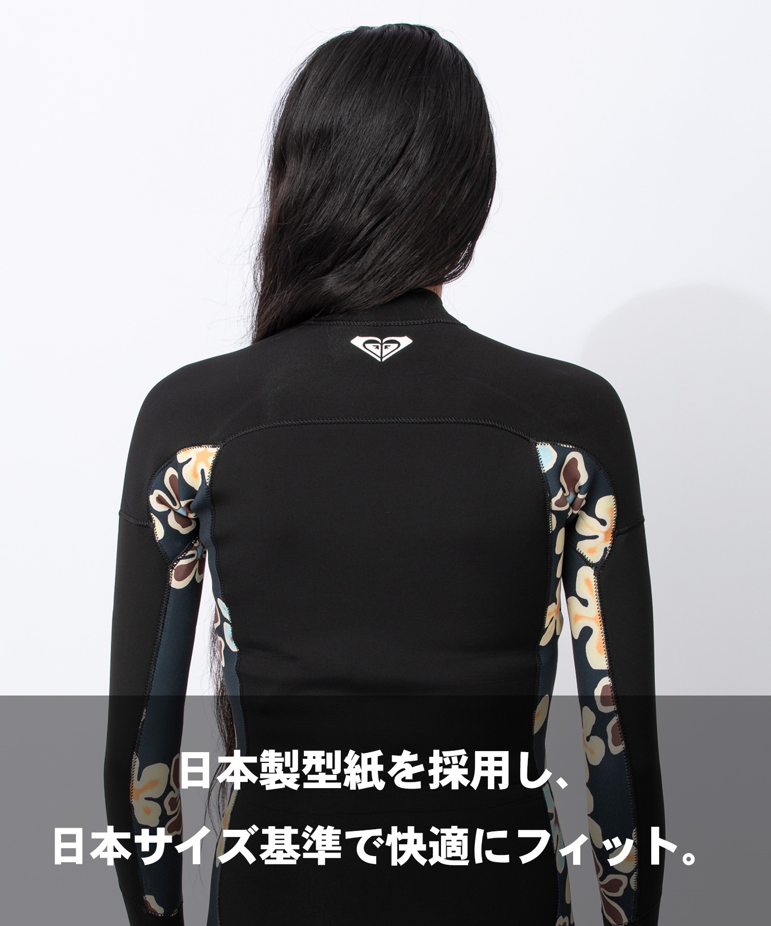 ROXY ロキシー フロントジップ スウェルシリーズ RWT261706 ウェット