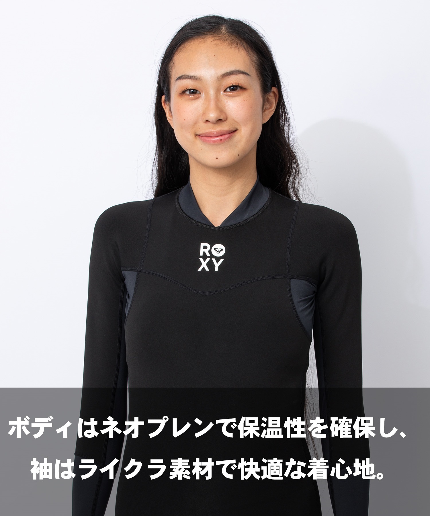 ROXY ロキシー フロントジップ ウォーター RWT261711 ウェットスーツ