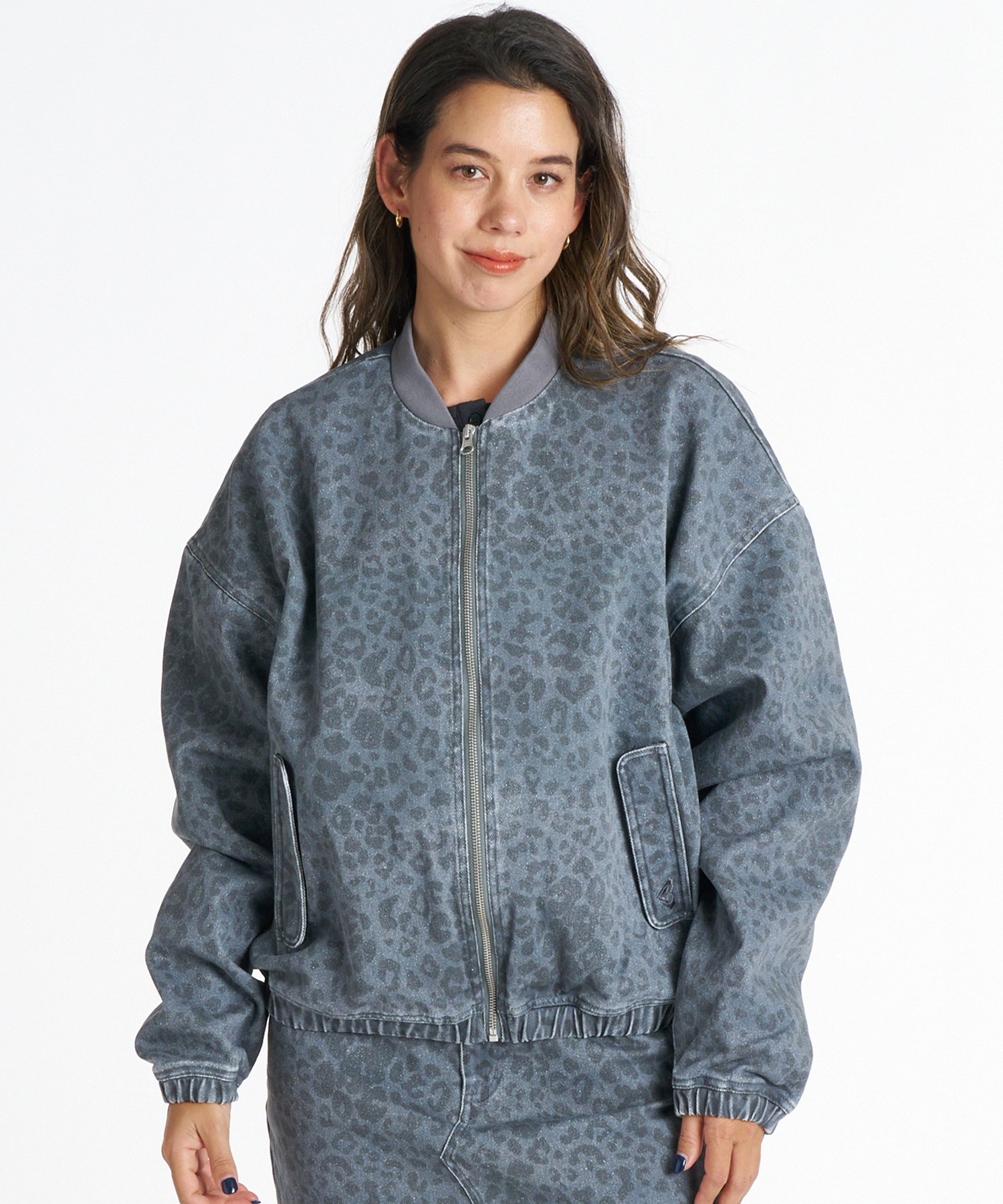 ROXY ロキシー ジャケット レディース ヒョウ柄 レオパード柄 無地