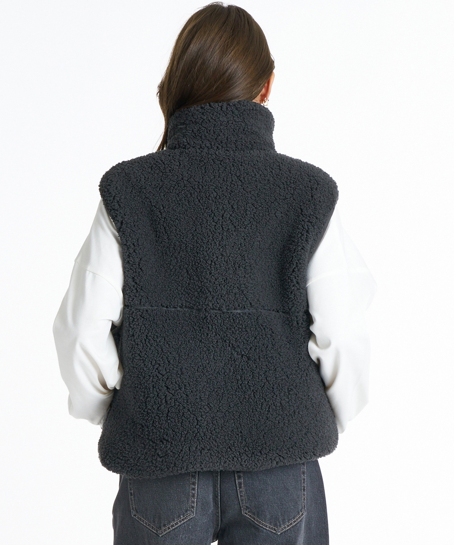 ROXY ロキシー ベスト レディース ボア 撥水 TEDDY BOA VEST RJK264039