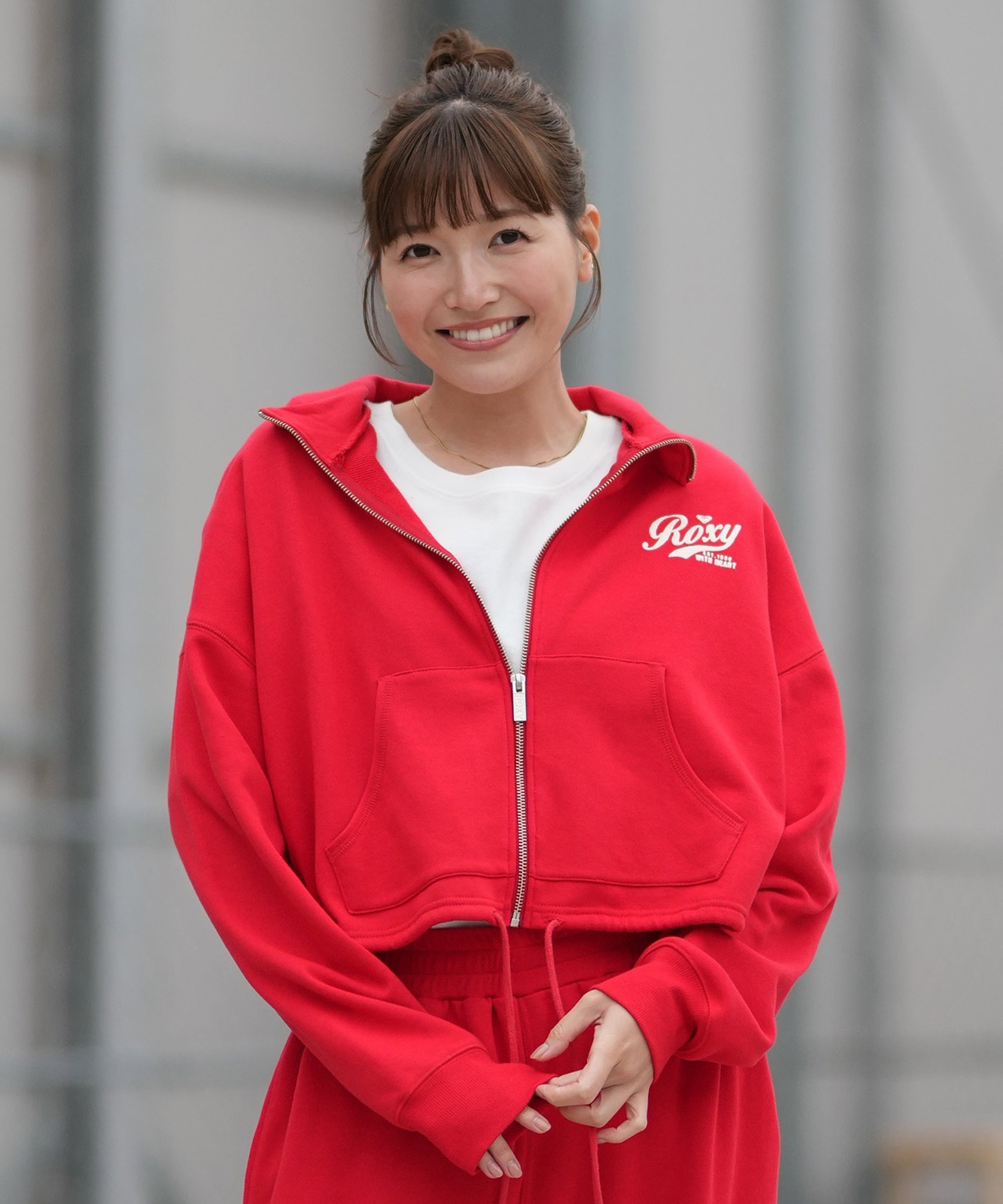 ROXY ロキシー トレーナー スウェット レディース ジップアップ