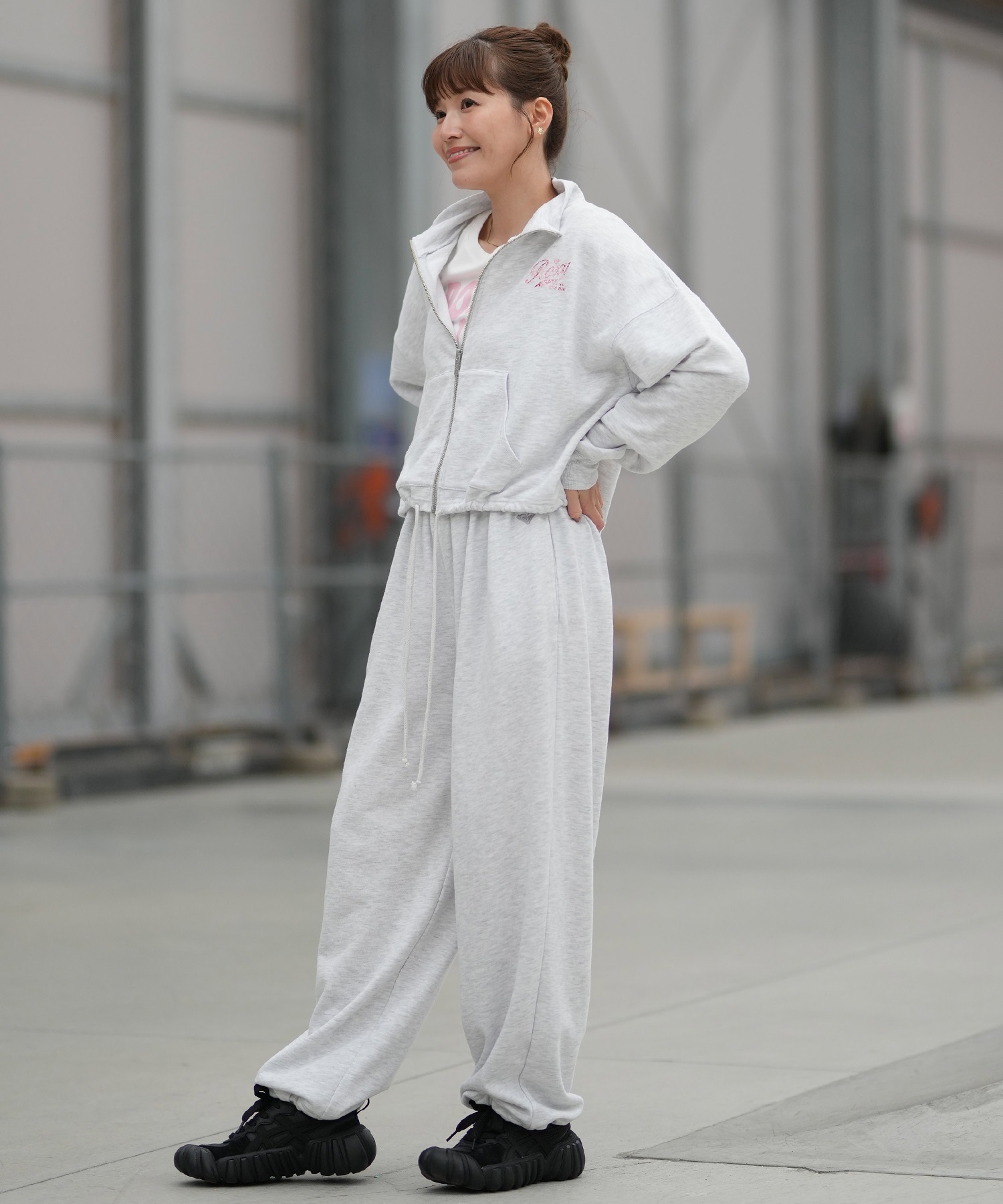 ROXY ロキシー トレーナー スウェット レディース ジップアップ