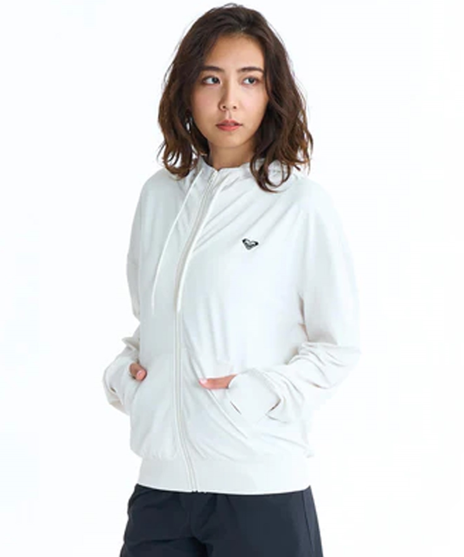 ROXY ロキシー 水着 ラッシュガード ジップアップ パーカー レディース
