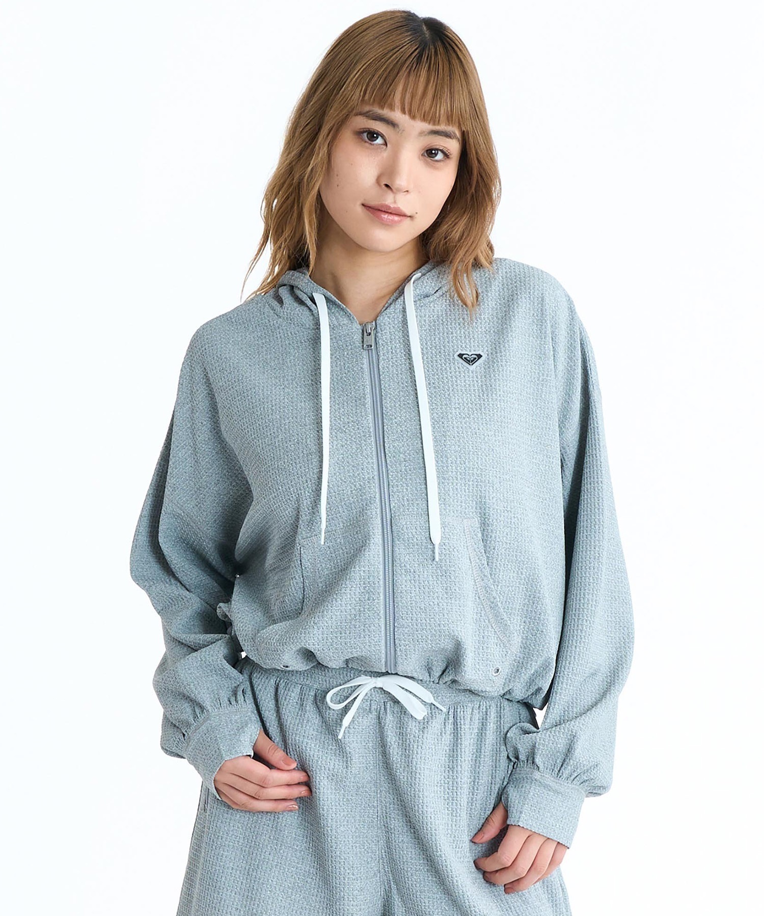 ROXY ロキシー ジップアップ パーカー レディース 水陸両用 SEASIDE