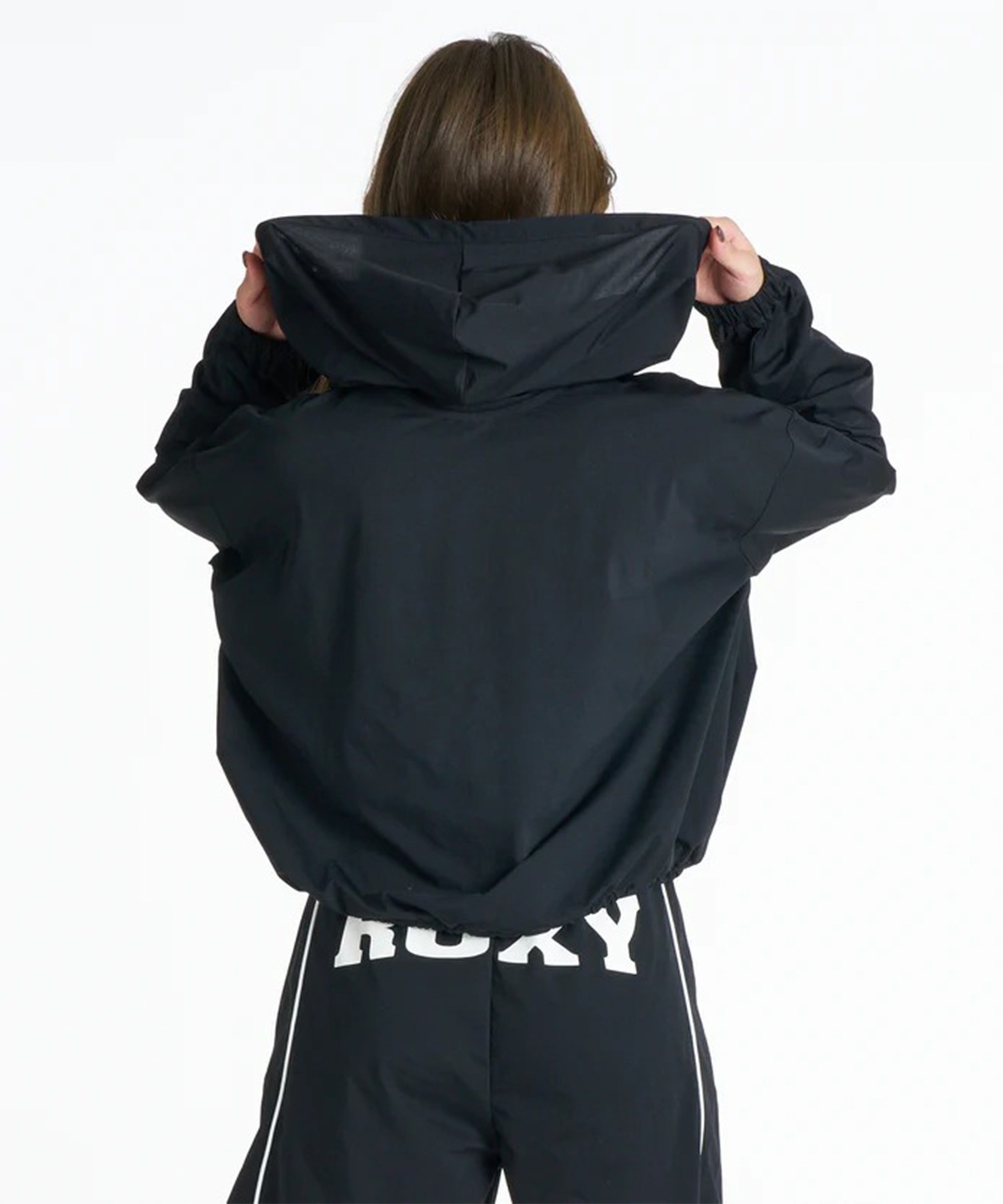 ROXY パーカー S ROXY（ロキシー） パーカー SUN CHASERS ZIP/ロキシーショート丈ダブル