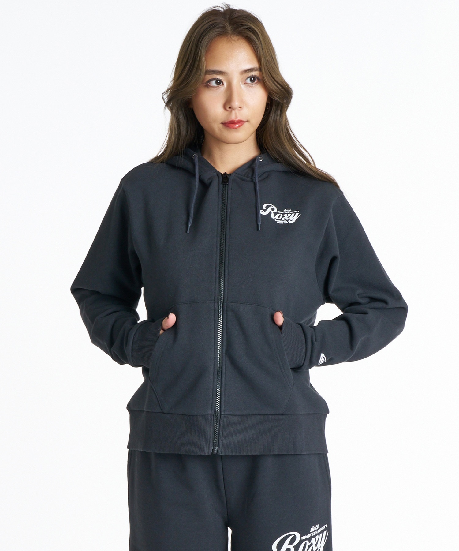 ROXY ロキシー ジップアップ パーカー レディース 裏毛 HISTORICAL ZIP