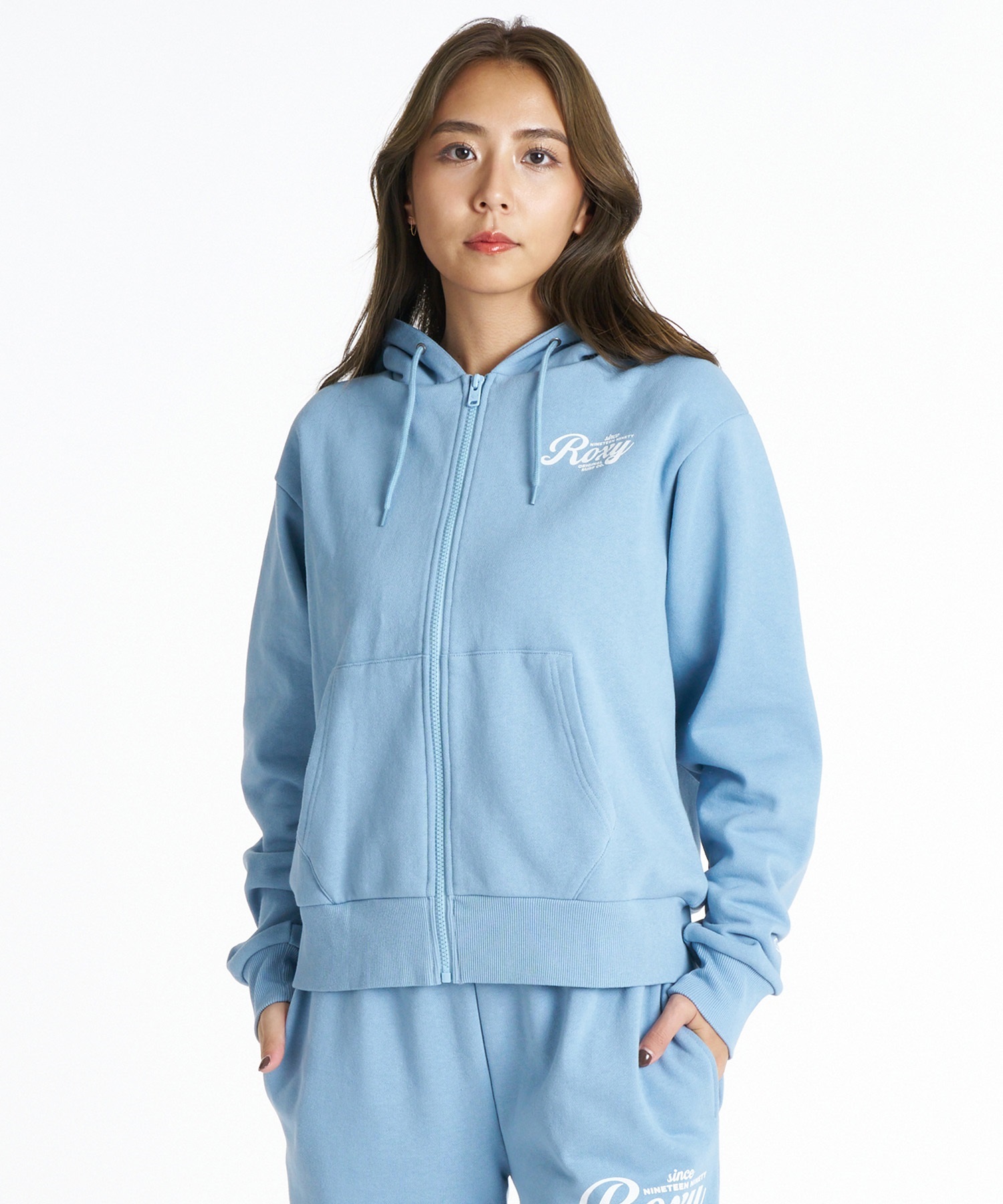 ROXY ロキシー ジップアップ パーカー レディース 裏毛 HISTORICAL ZIP