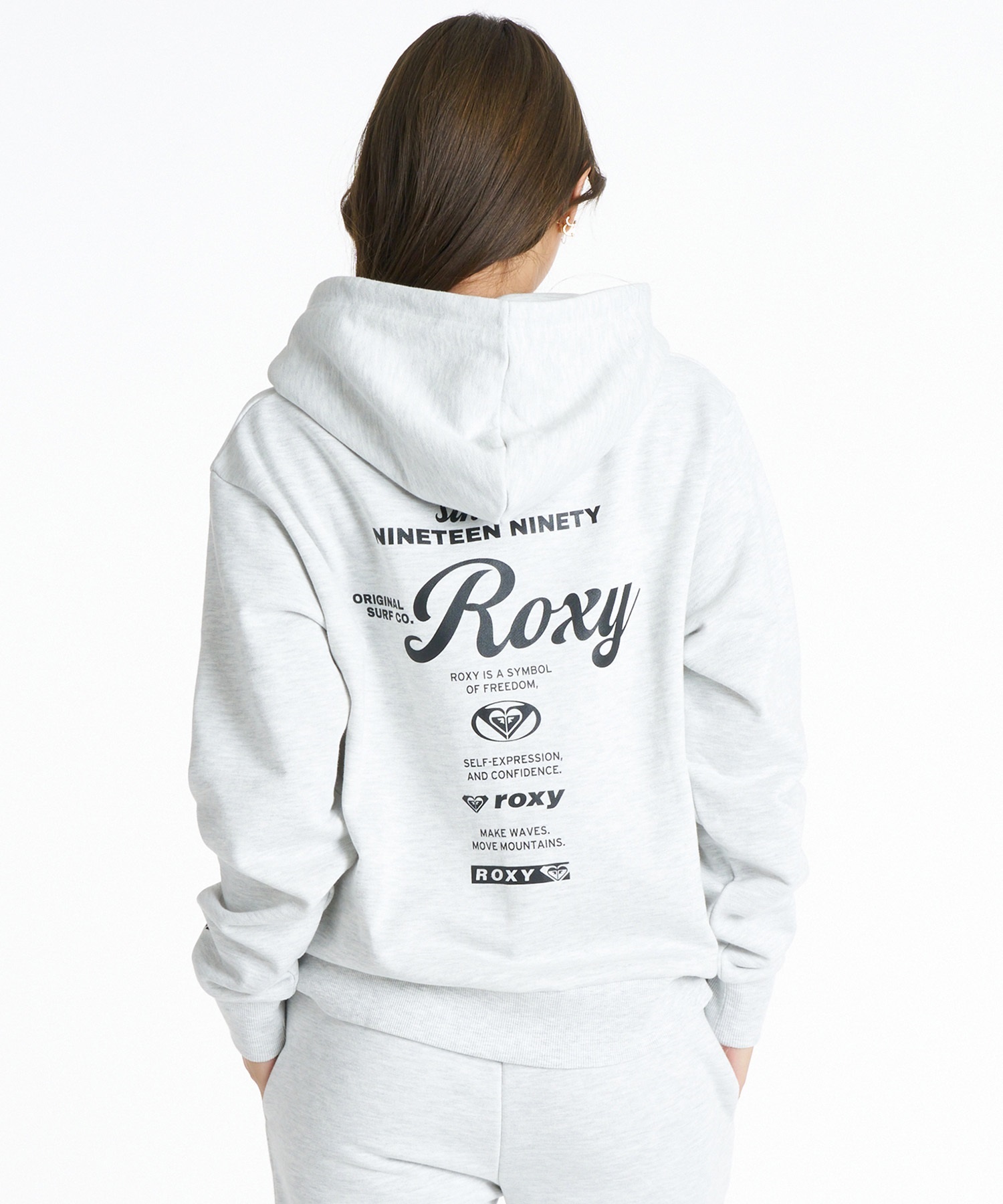ROXY ロキシー ジップアップ パーカー レディース 裏毛 HISTORICAL ZIP