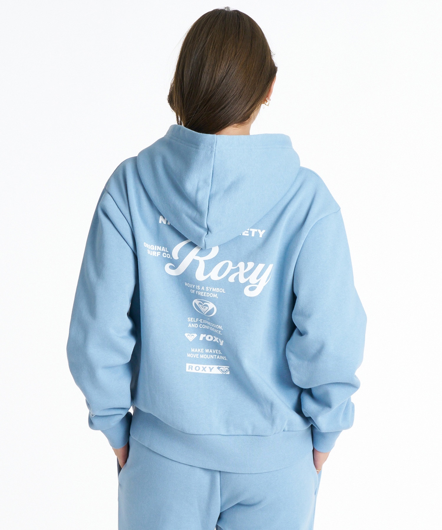 ROXY ロキシー ジップアップ パーカー レディース 裏毛 HISTORICAL ZIP