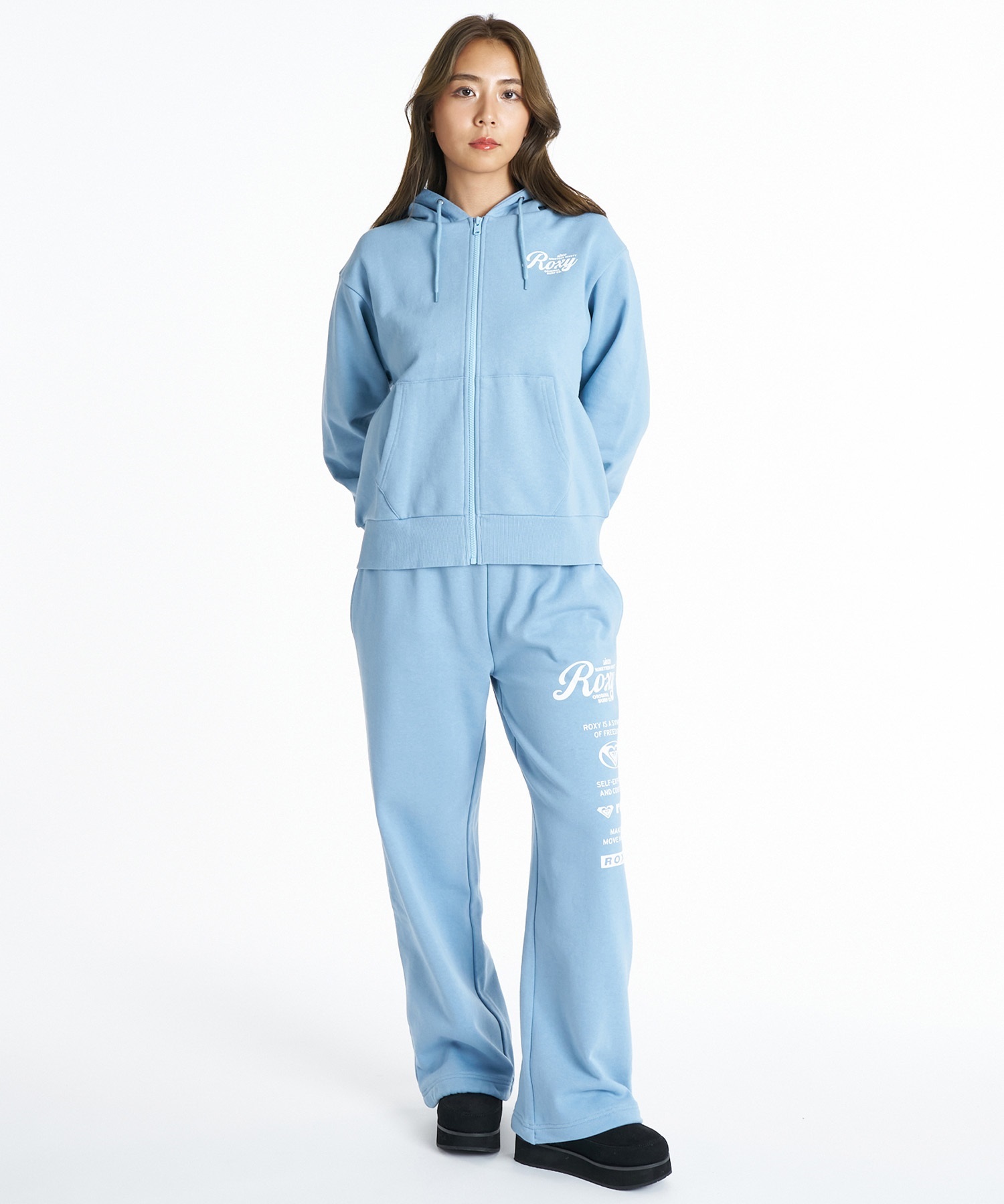 ROXY ロキシー ジップアップ パーカー レディース 裏毛 HISTORICAL ZIP