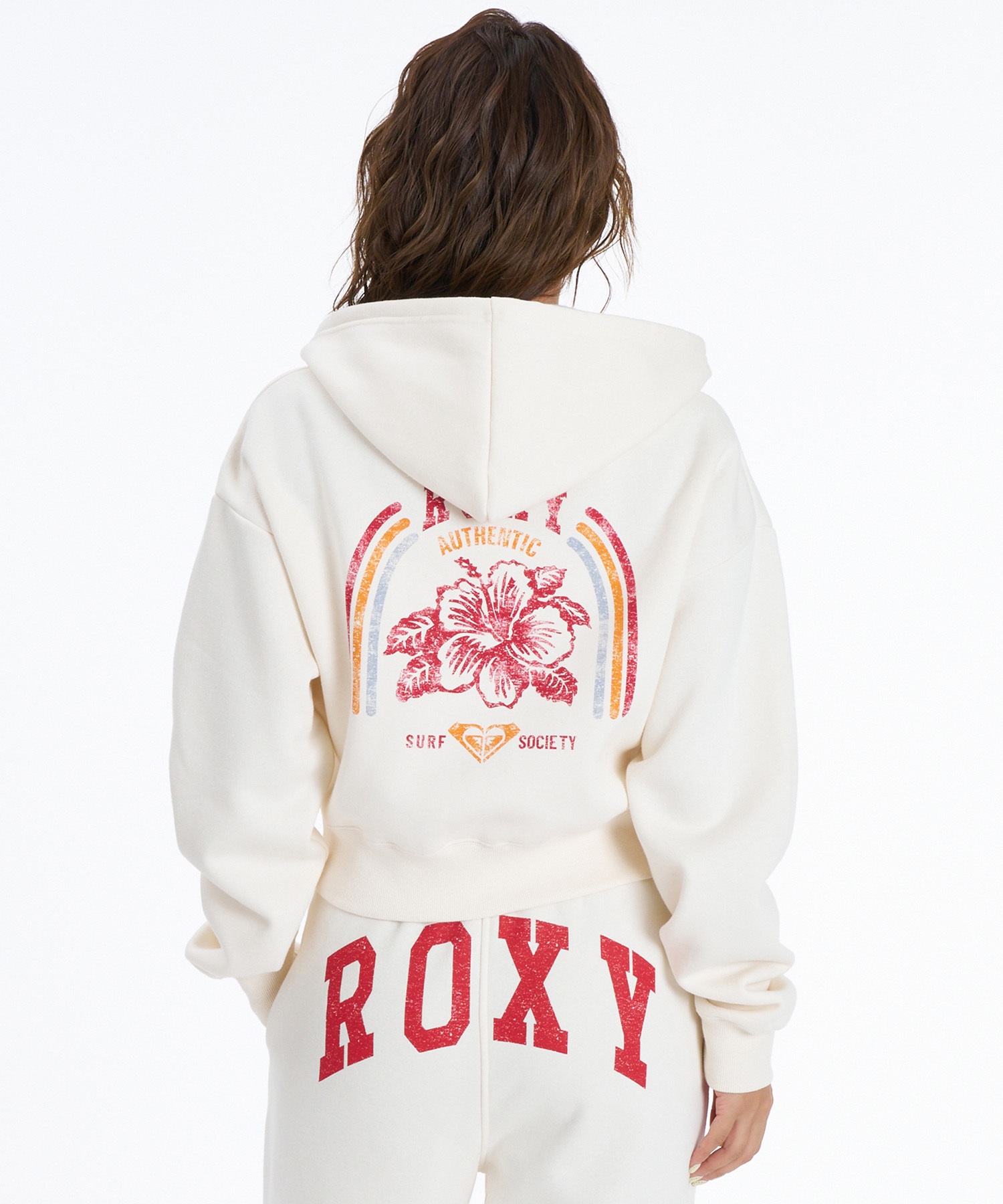 ROXY ロキシー ジップアップ パーカー フーディー レディース ロゴ