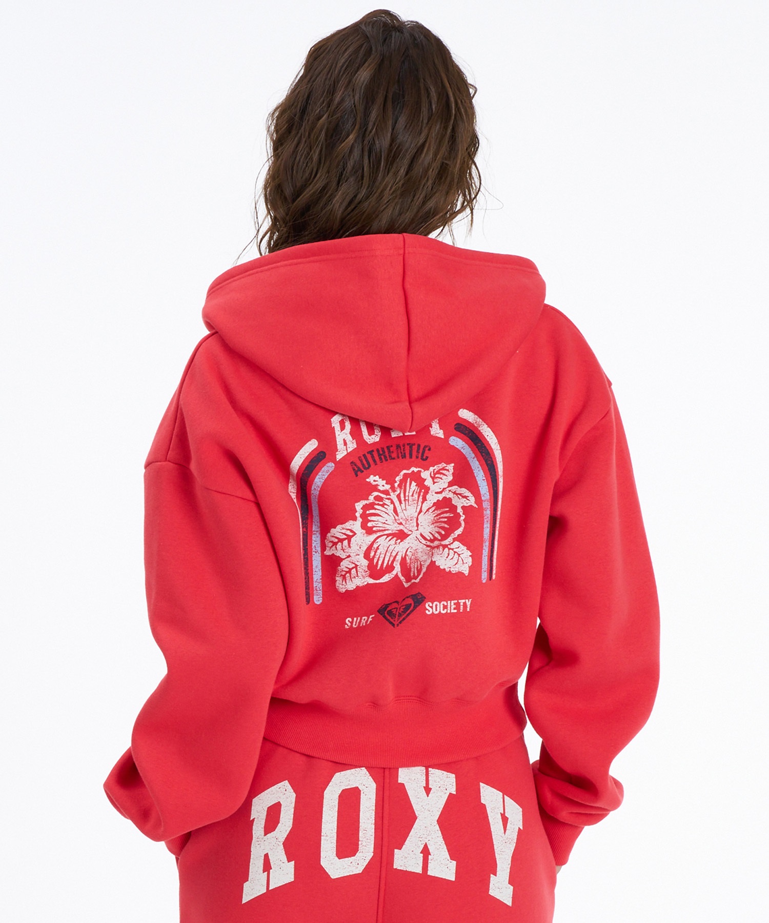 ROXY ロキシー ジップアップ パーカー フーディー レディース ロゴ