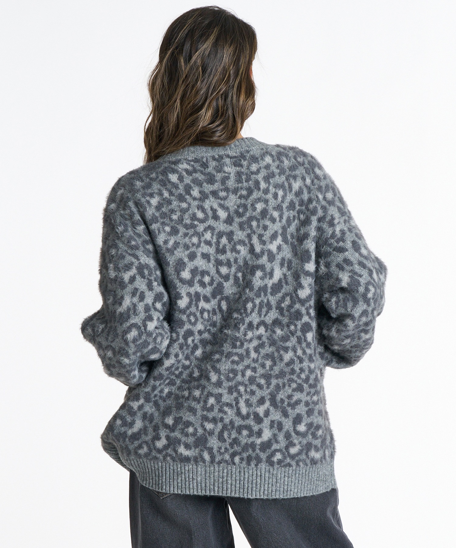 ROXY ロキシー ニット セーター カーディガン レディース ワンポイント
