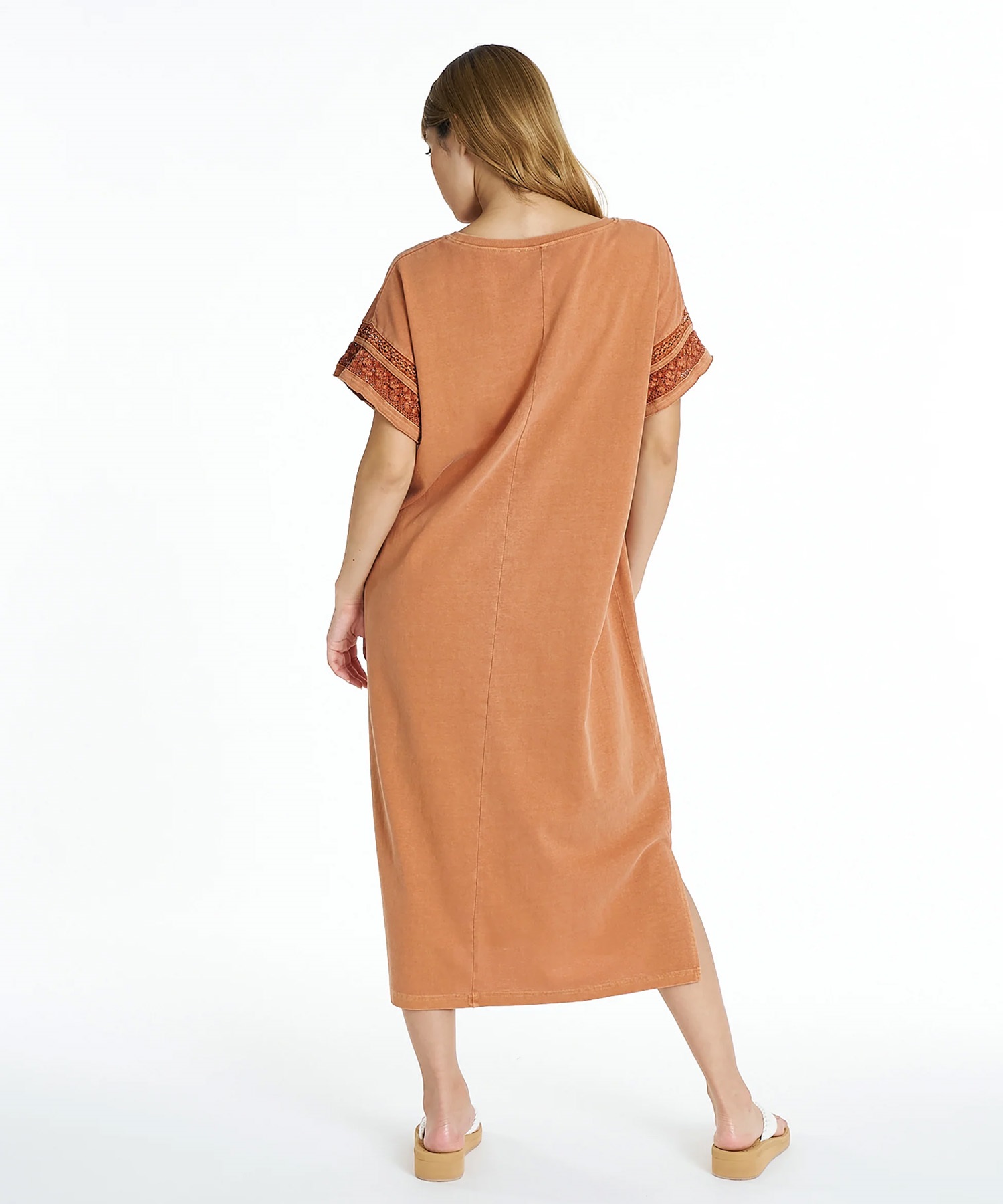 ROXY ロキシー ワンピース レディース 半袖 レース HORIZON DRESS