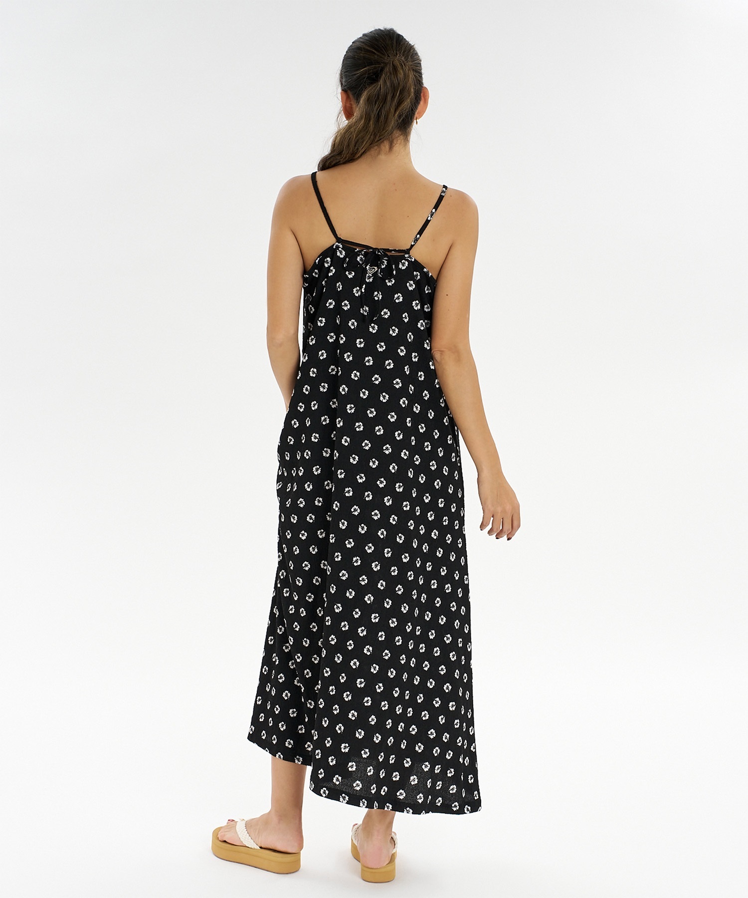 ROXY ロキシー ワンピース レディース 花柄 HIBISCUS TIDE DRESS