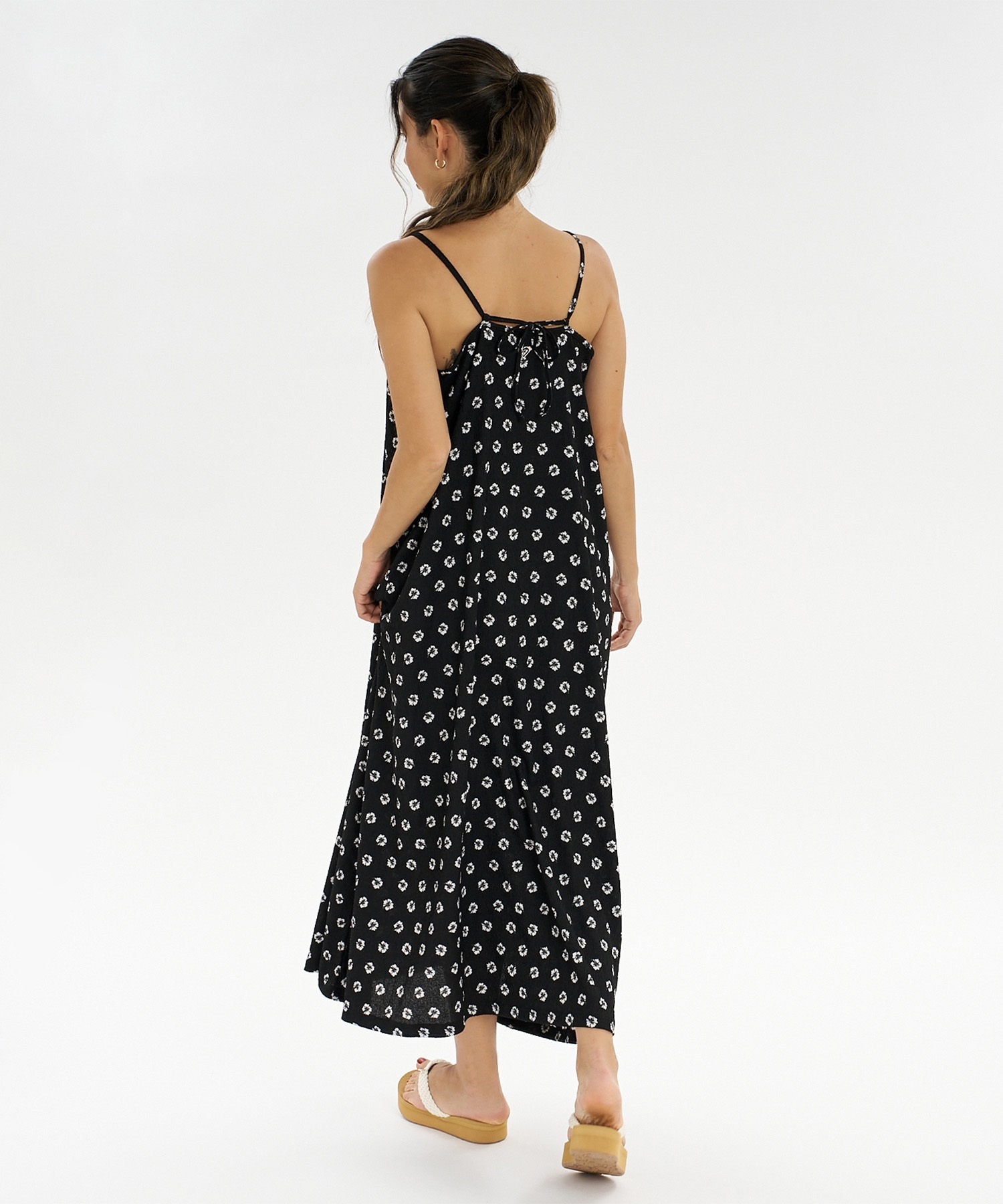 ROXY ロキシー ワンピース レディース 花柄 HIBISCUS TIDE DRESS