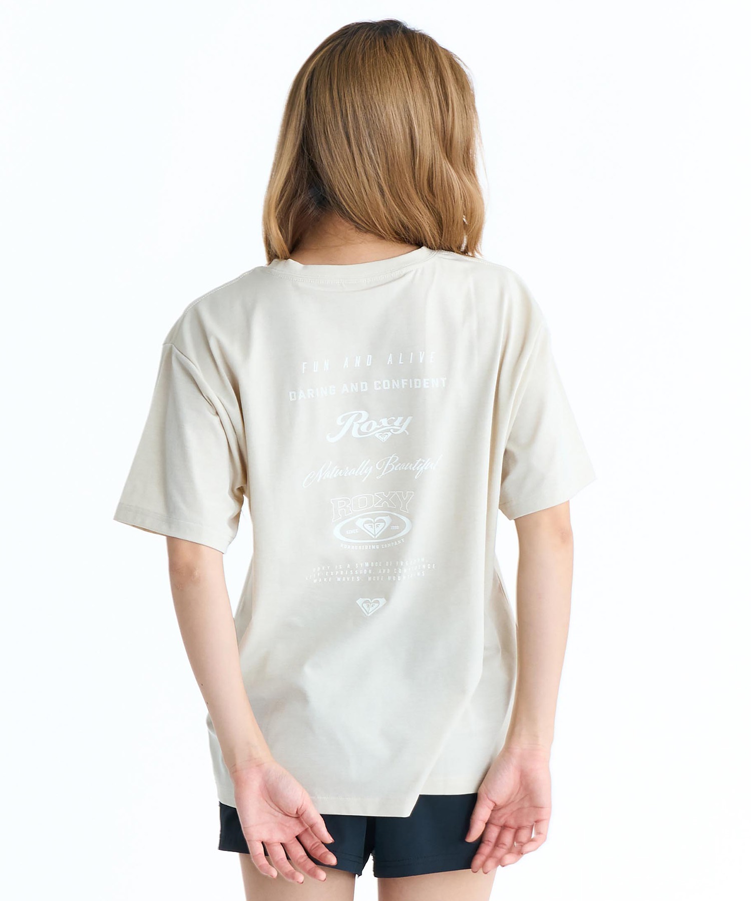 ROXY ロキシー 半袖 Tシャツ レディース バックプリント ラッシュ