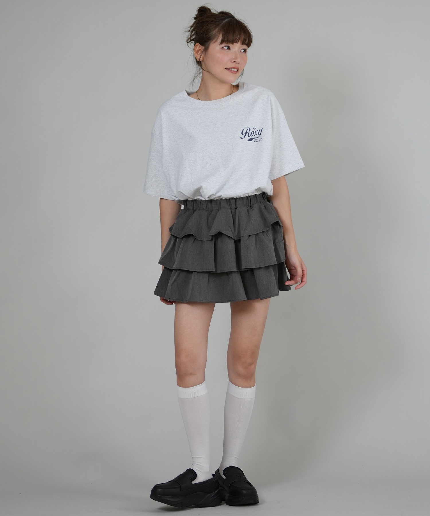 ROXY ロキシー 半袖 Tシャツ レディース バックプリント ドロップショルダー RST261076(NAT-S)