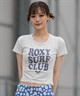 ROXY ロキシー 半袖 Tシャツ レディース チビT 丈短め クロップド丈 RST261086(WHT-M)