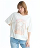 ROXY ロキシー 半袖 Tシャツ レディース フロントプリント RST261087(NAT-M)